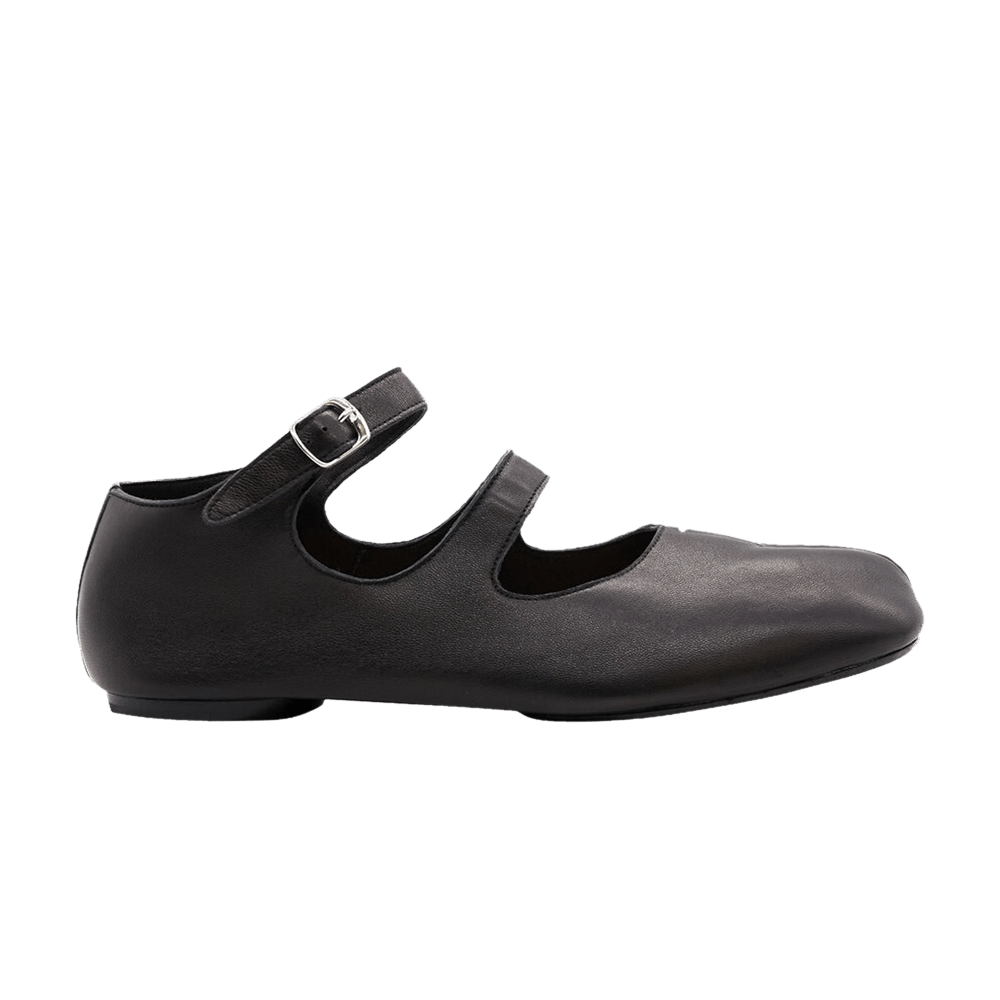 Maison Margiela Wmns Tabi Ballerina Double-Strap Flats 'Black'