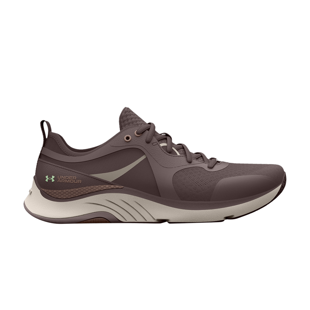Pre-owned Under Armour Wmns Hovr Omnia 'ash Taupe Fog' In Purple