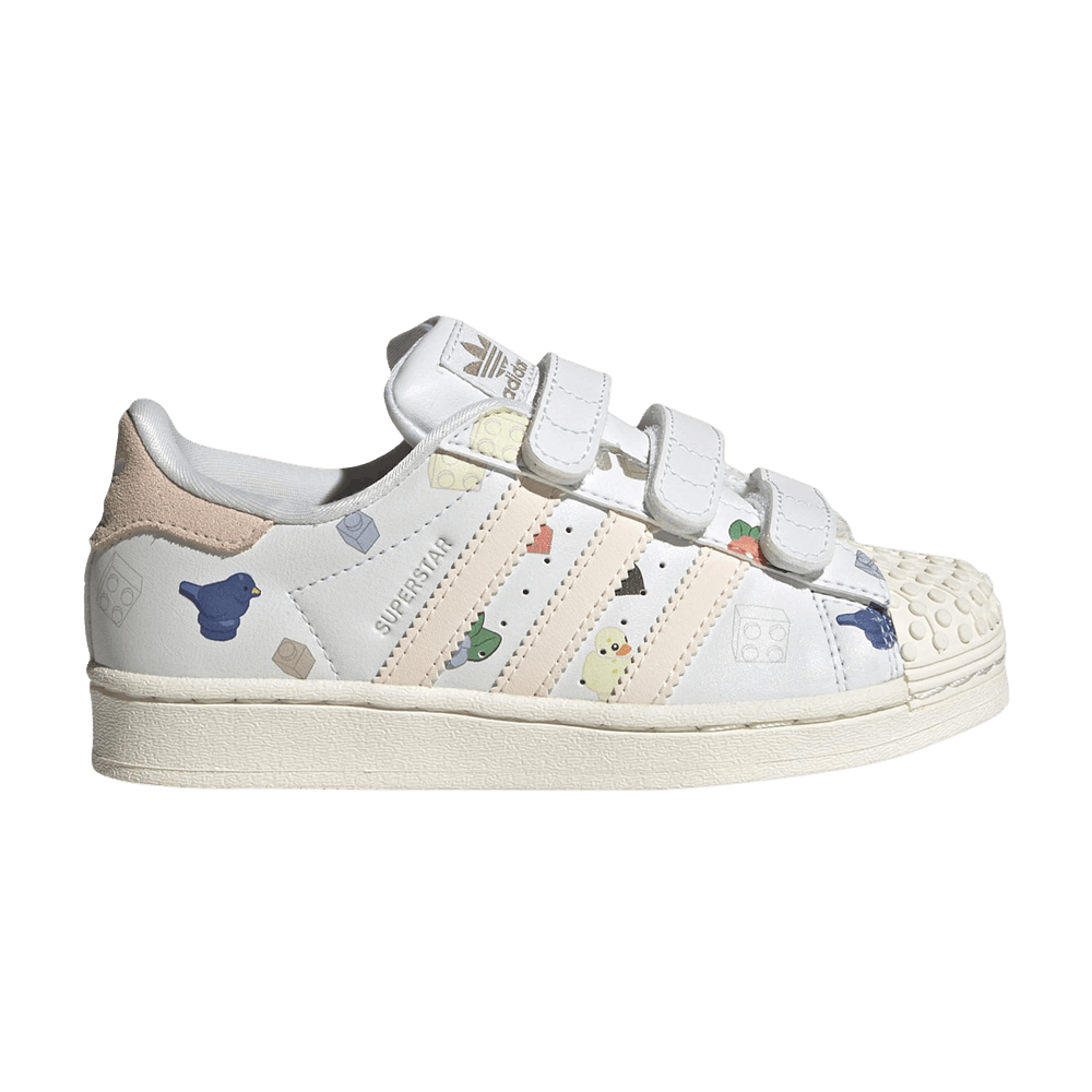 LEGO x adidas Superstar CF J 'Bricks And Figurine - White Wonder Quartz'