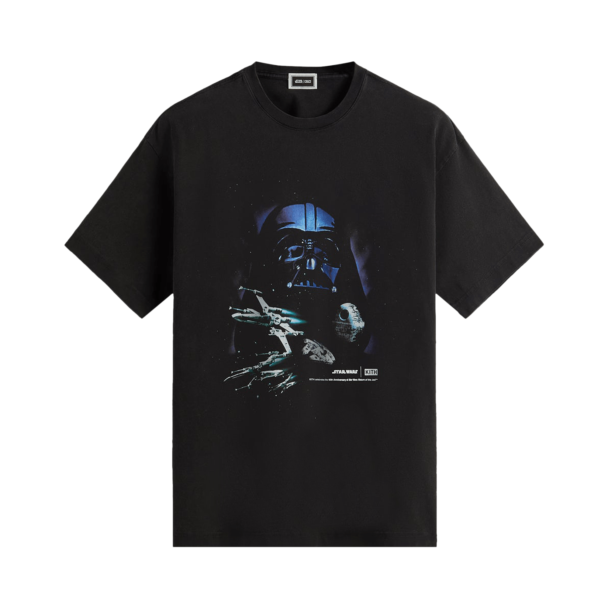 Kith x Star Wars Darth Vader Space Poster Vintage Tee 'Black'