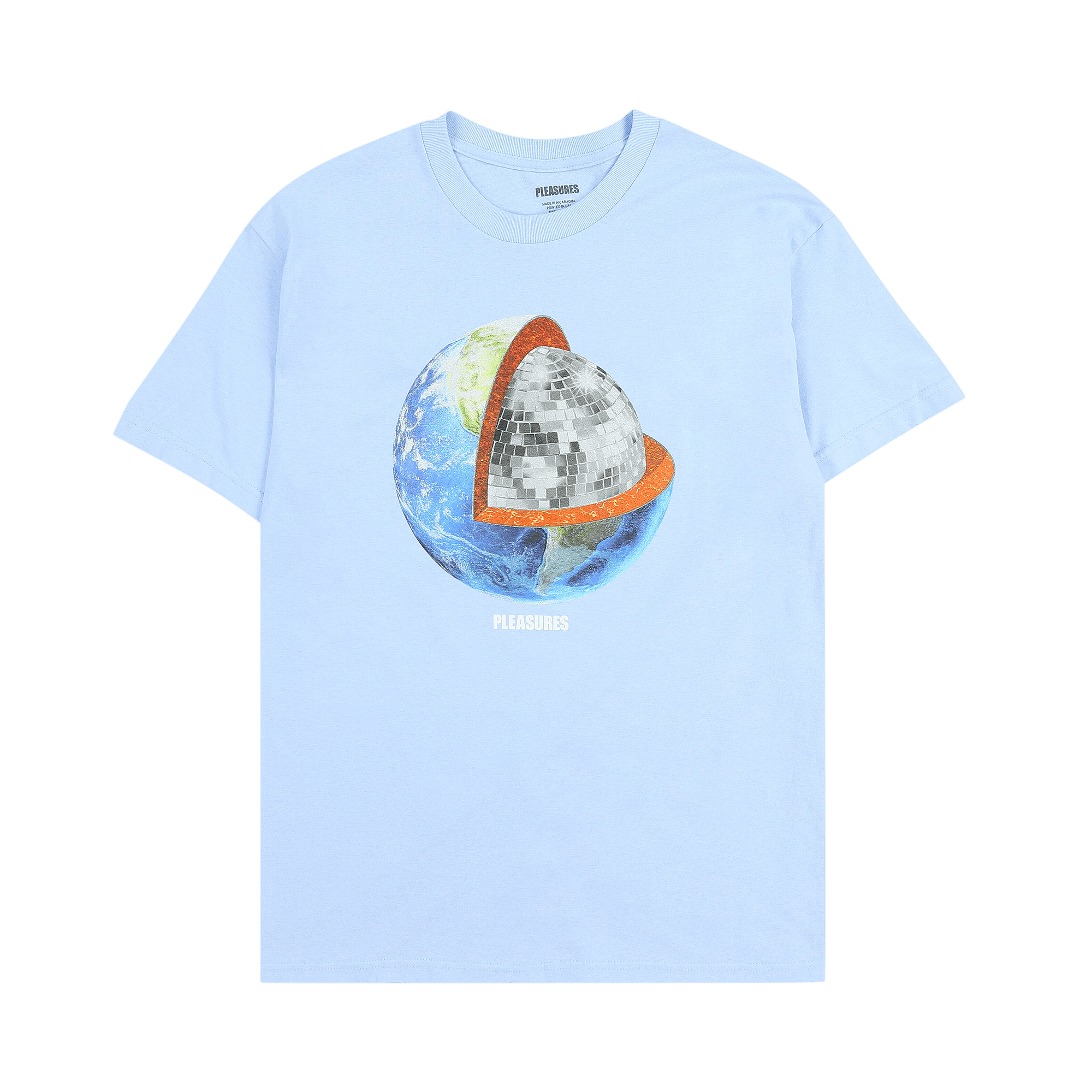 Pleasures Dance T-Shirt 'Powder Blue'
