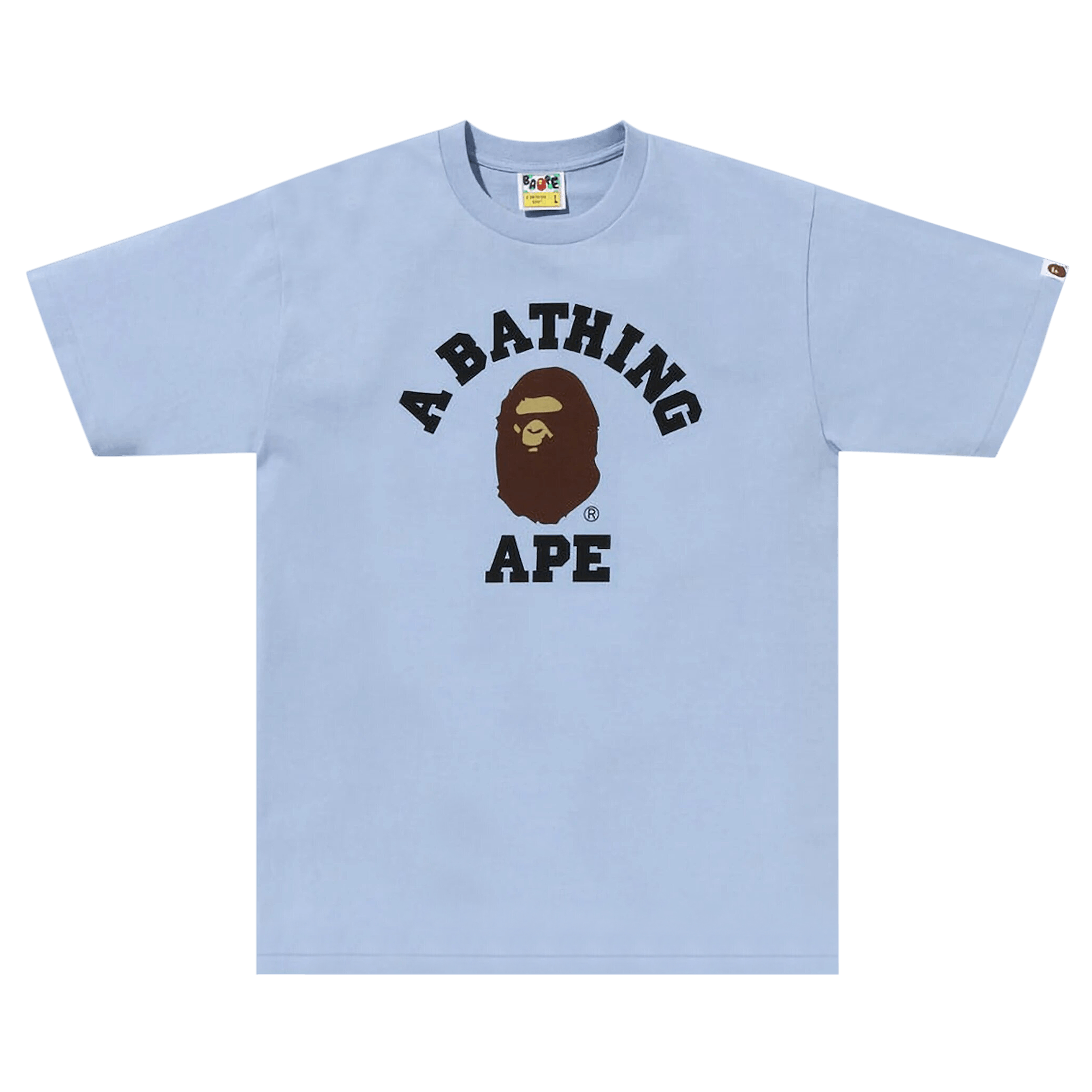 BAPE Pigment College Tee 'Sax'