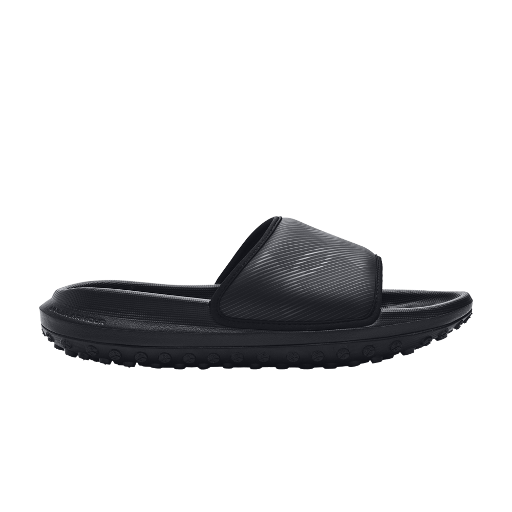 Pre-owned Under Armour Ft Sway Slide 'triple Black'