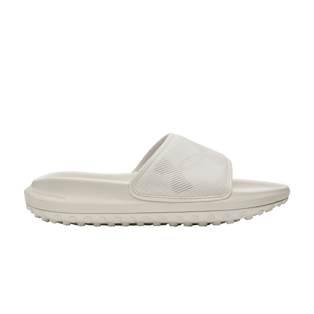Pre-owned Under Armour Ft Sway Slide 'ivory Fog' In Cream