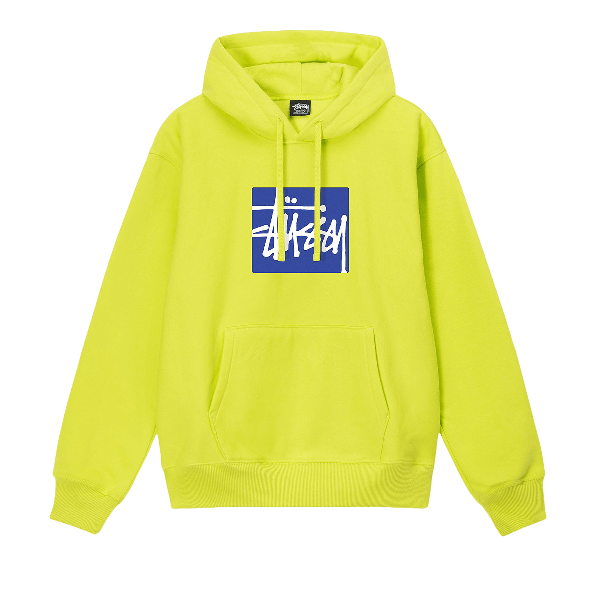 Stussy Stock Box Hoodie 'Keylime'