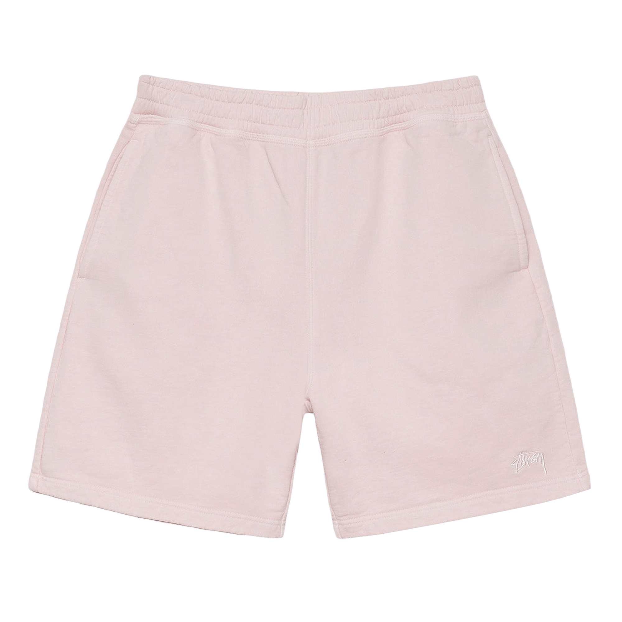 Stussy Overdyed Stock Logo Sweat Short 'Light Pink'
