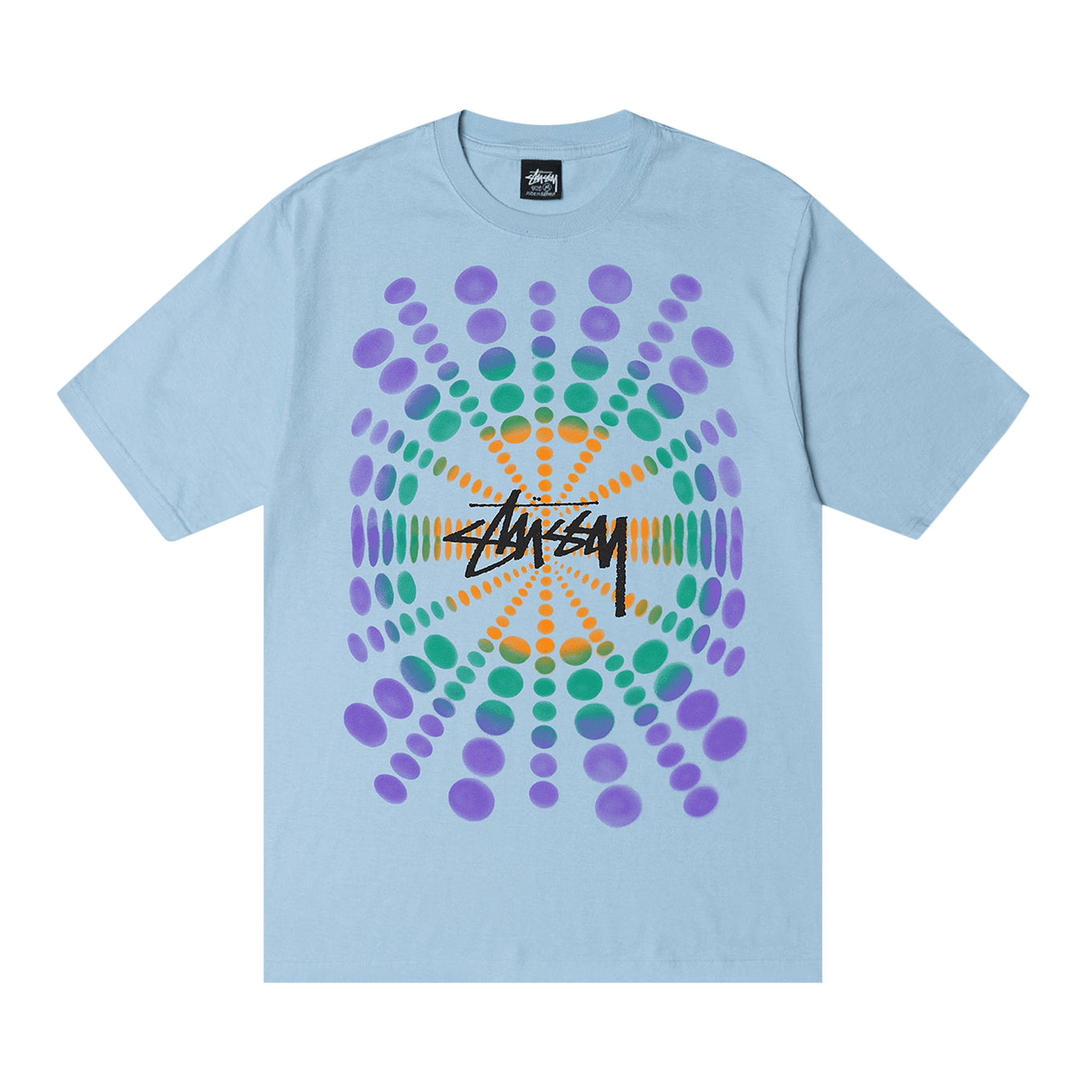 Stussy Atticus Pigment Dyed Tee 'Sky Blue'