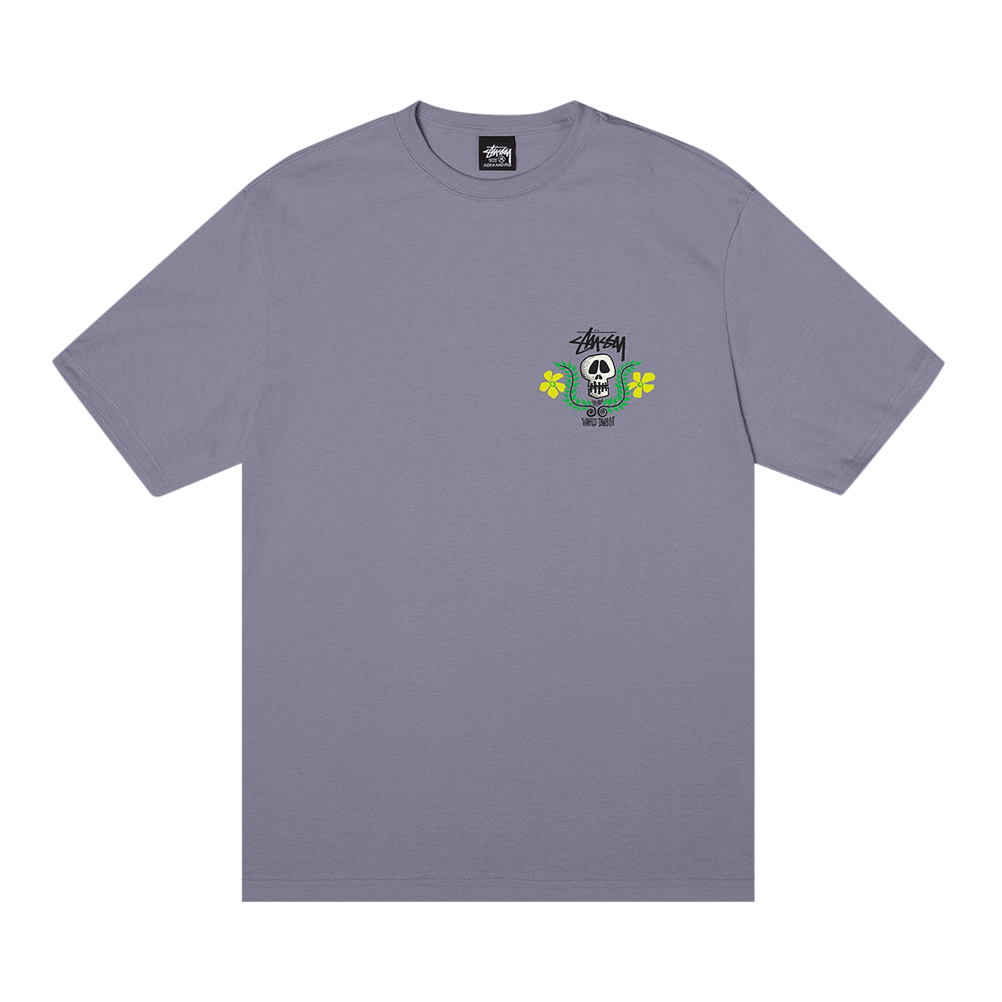 Stussy Skull Crest Tee 'Mauve'