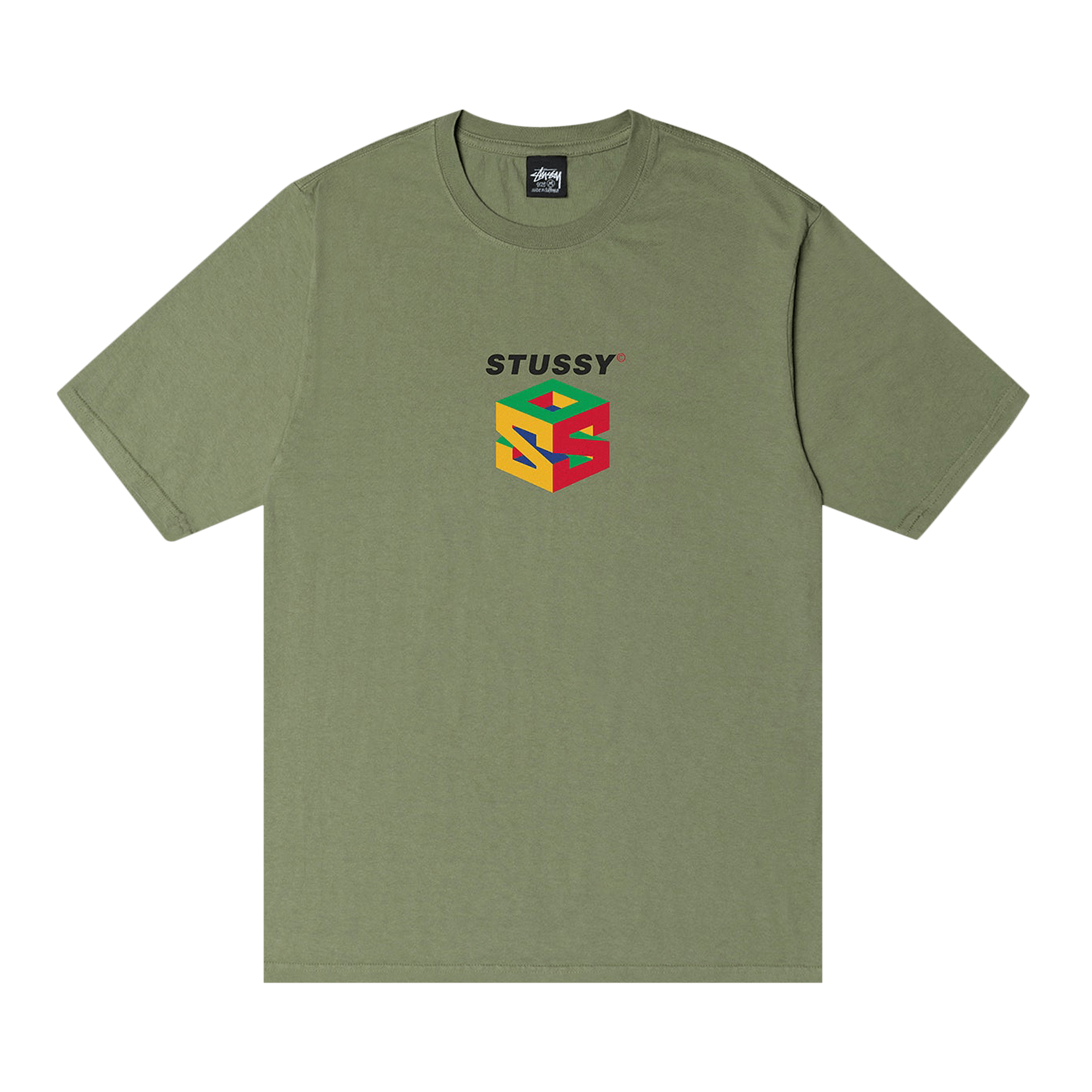Stussy S64 Pigment Dyed Tee 'Artichoke'