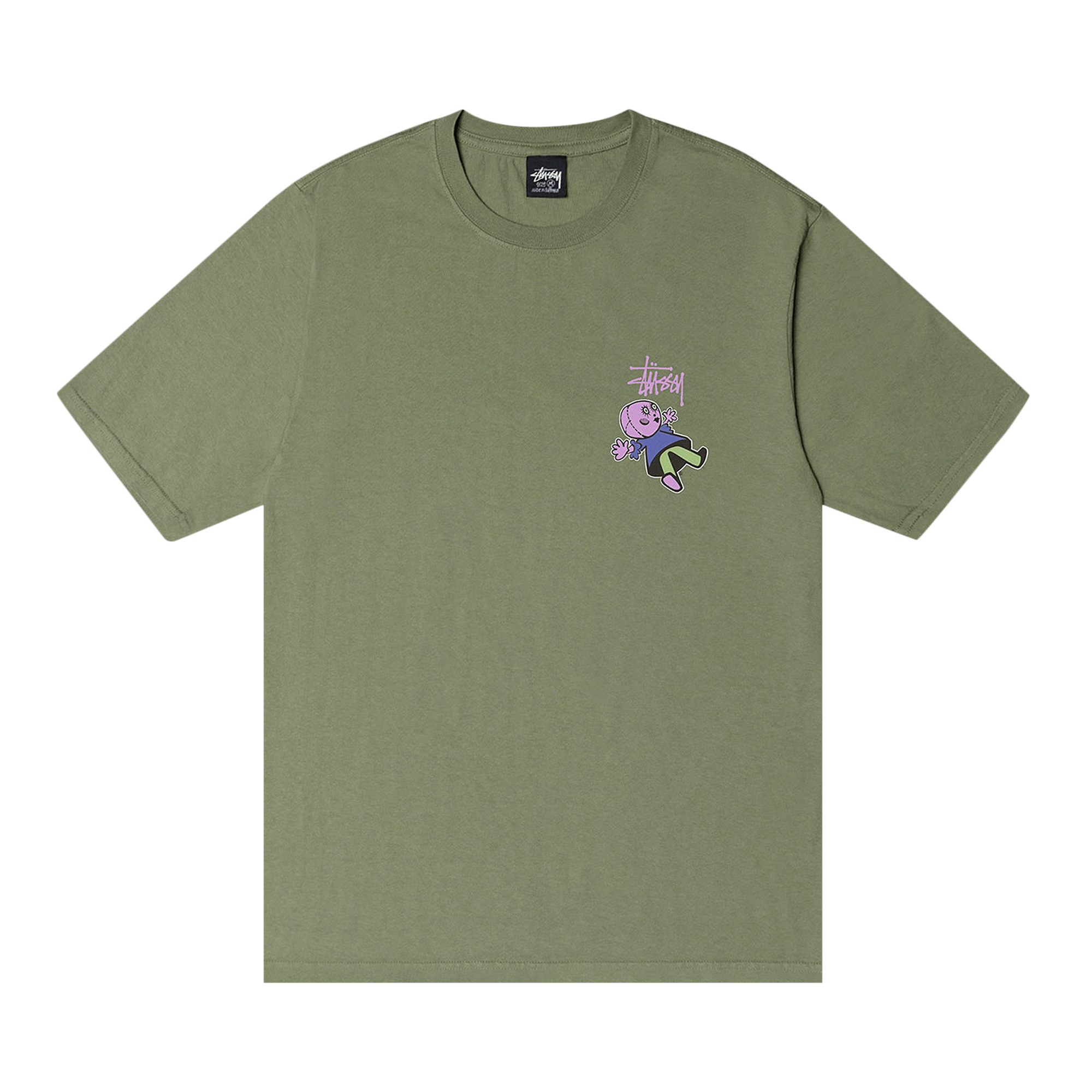 Stussy Dollie Pigment Dyed Tee 'Artichoke'