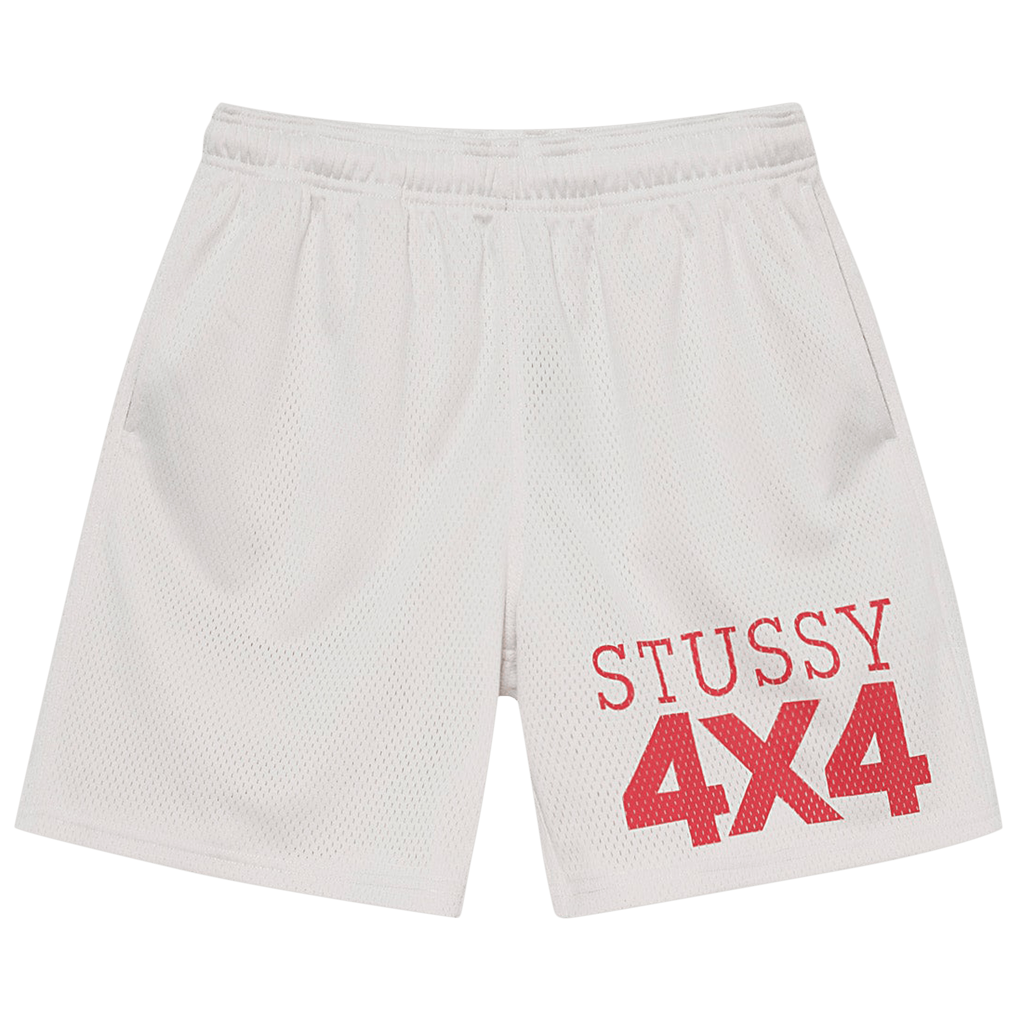 Stussy 4X4 Mesh Short 'Bone'