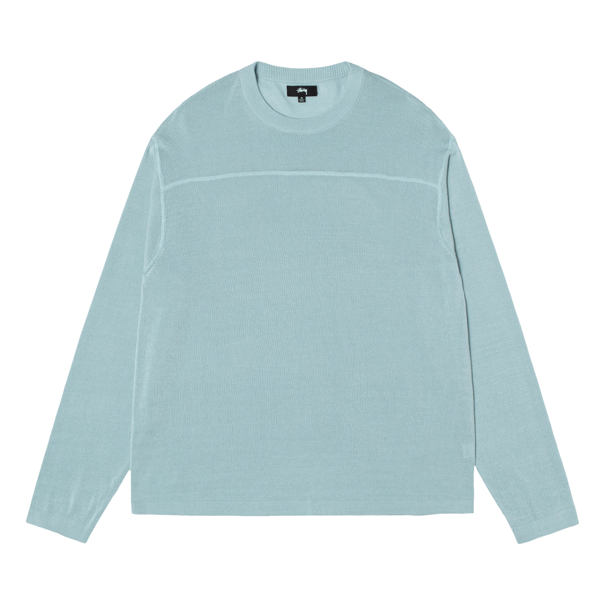 Stussy Lightweight Football Crew 'Light Blue'