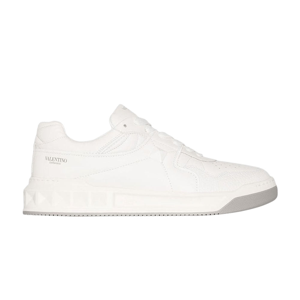 Valentino One Stud Low 'White Grey' 2023