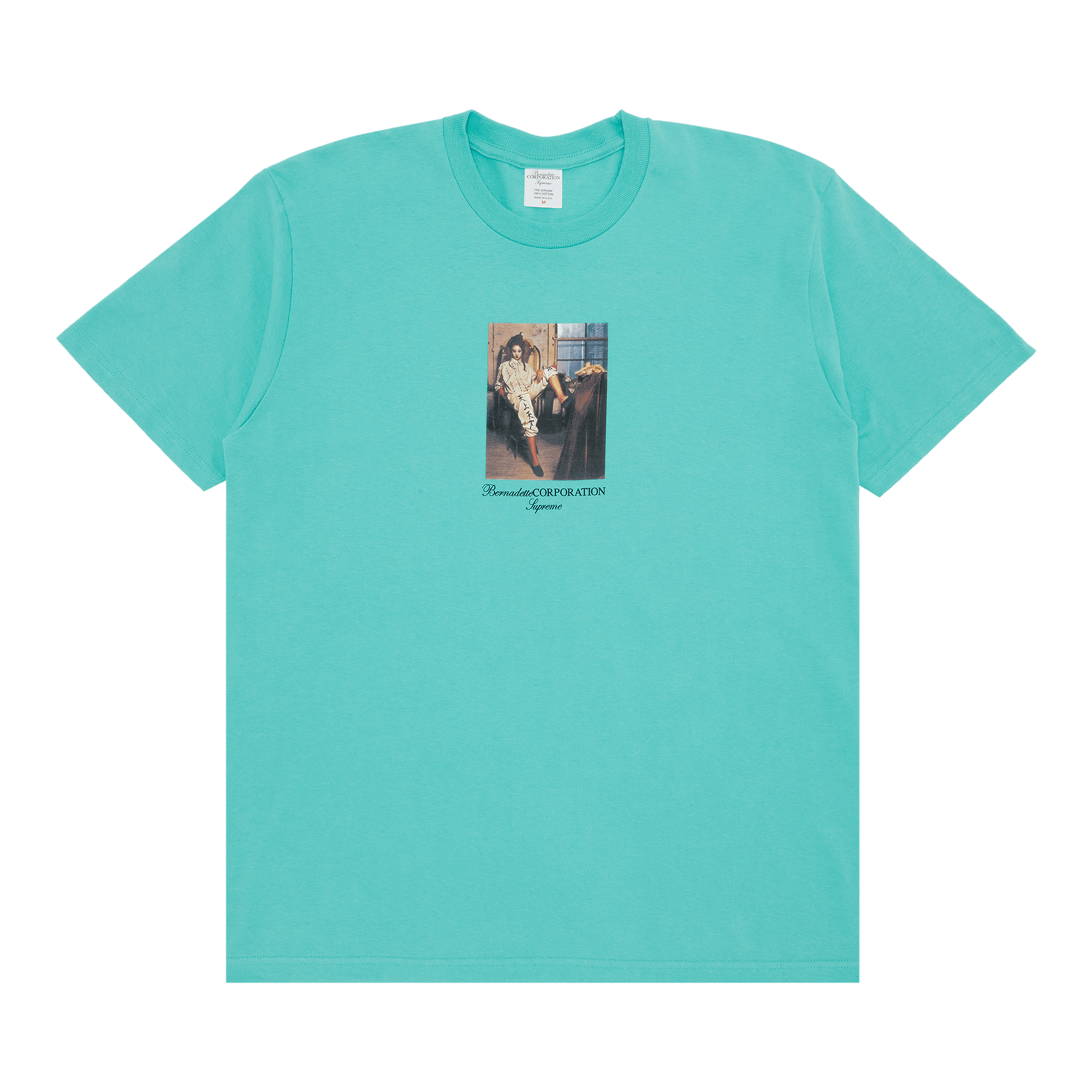 Supreme x Bernadette Corporation Fuck Tee 'Teal'