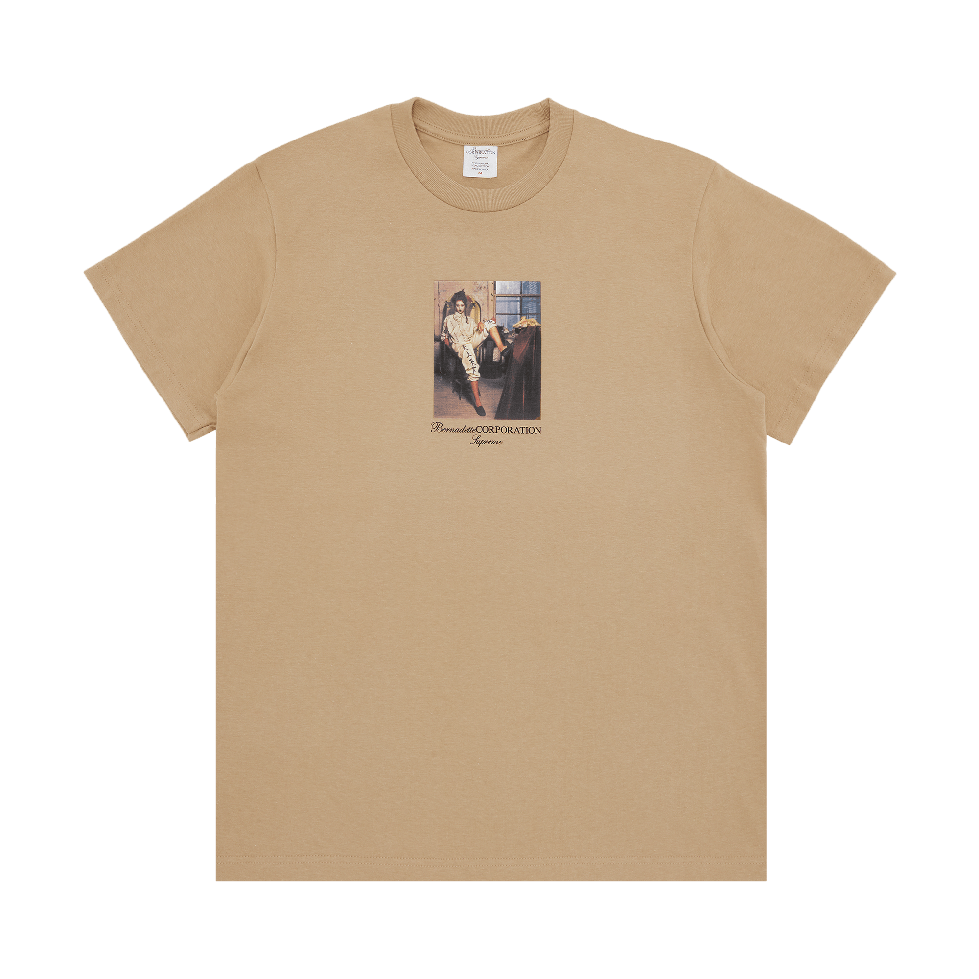 Supreme x Bernadette Corporation Fuck Tee 'Khaki'
