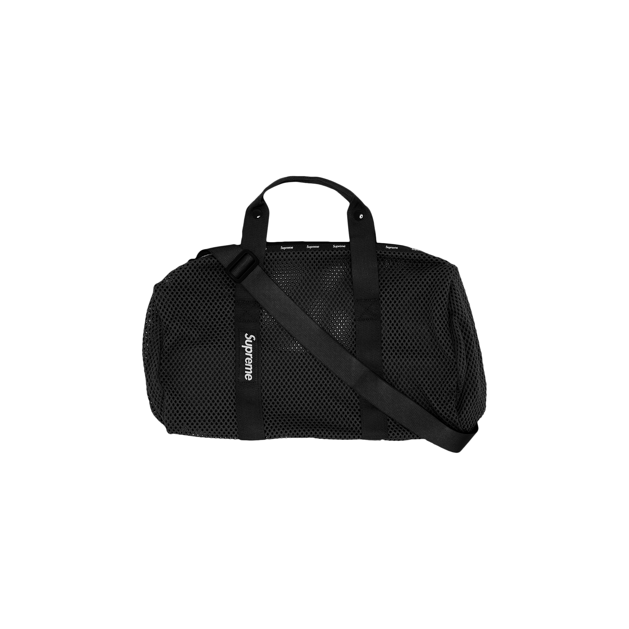 Supreme Mesh Duffle Bag 'Black'
