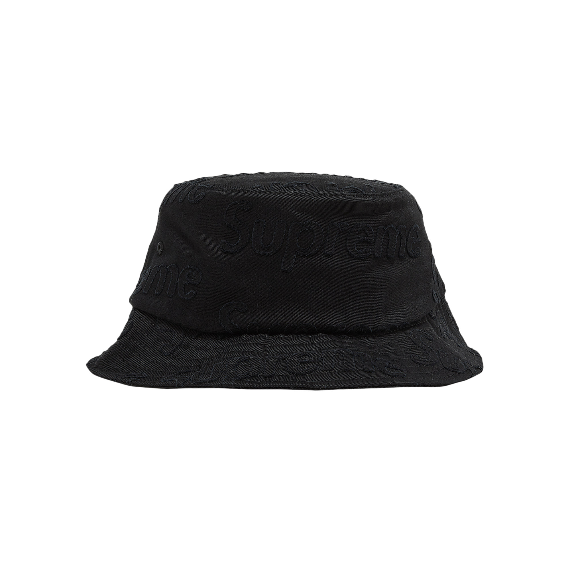 Supreme Lasered Twill Crusher 'Black'