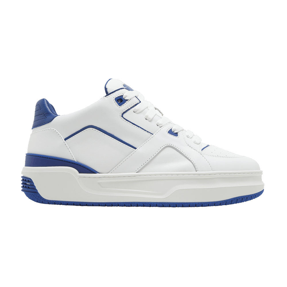 Buy Just Don Tennis Courtside Mid 'White Blue' - 31JUSQ02