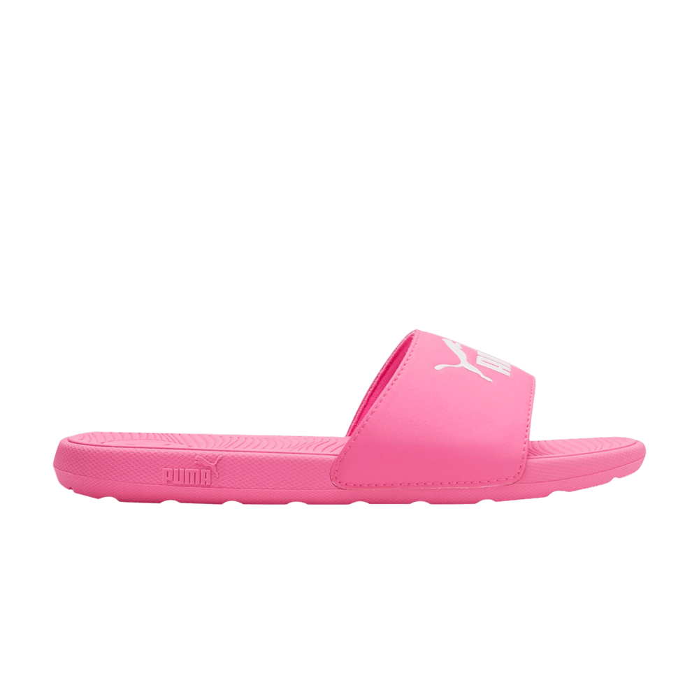 Pre-owned Puma Wmns Cool Cat 2.0 Slide 'knockout Pink'
