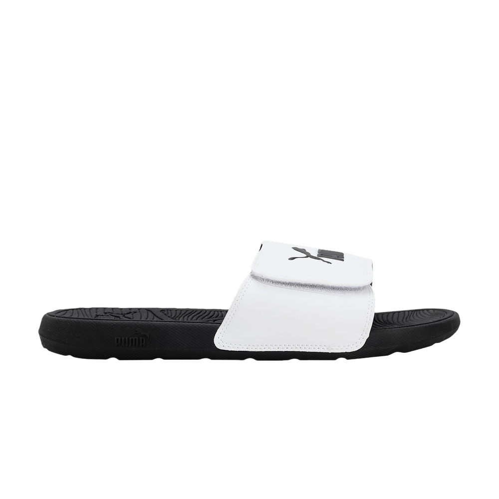Pre-owned Puma Cool Cat 2.0 Slide 'white Black'