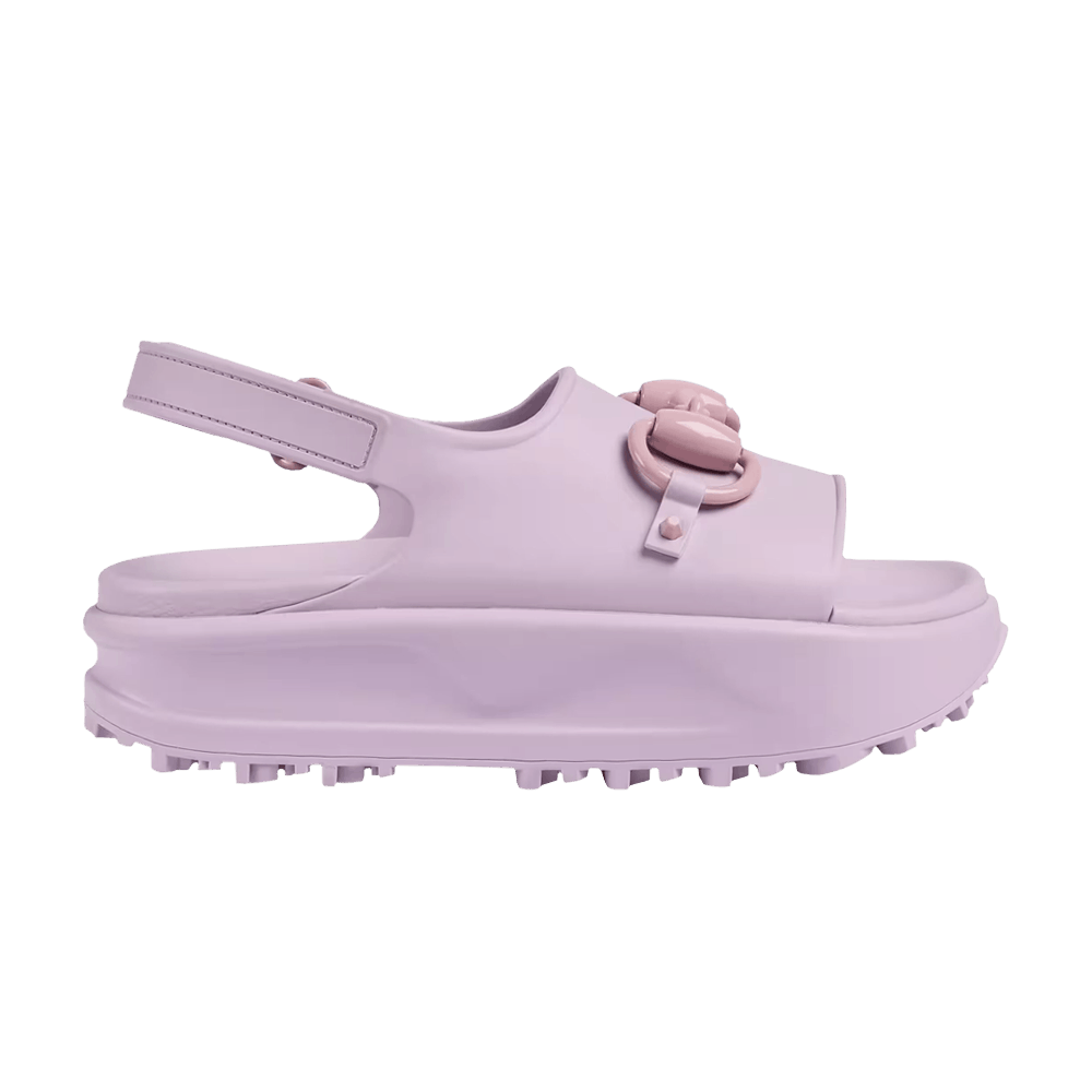 Gucci Wmns Horsebit Flatform Sandal 'Light Pink'