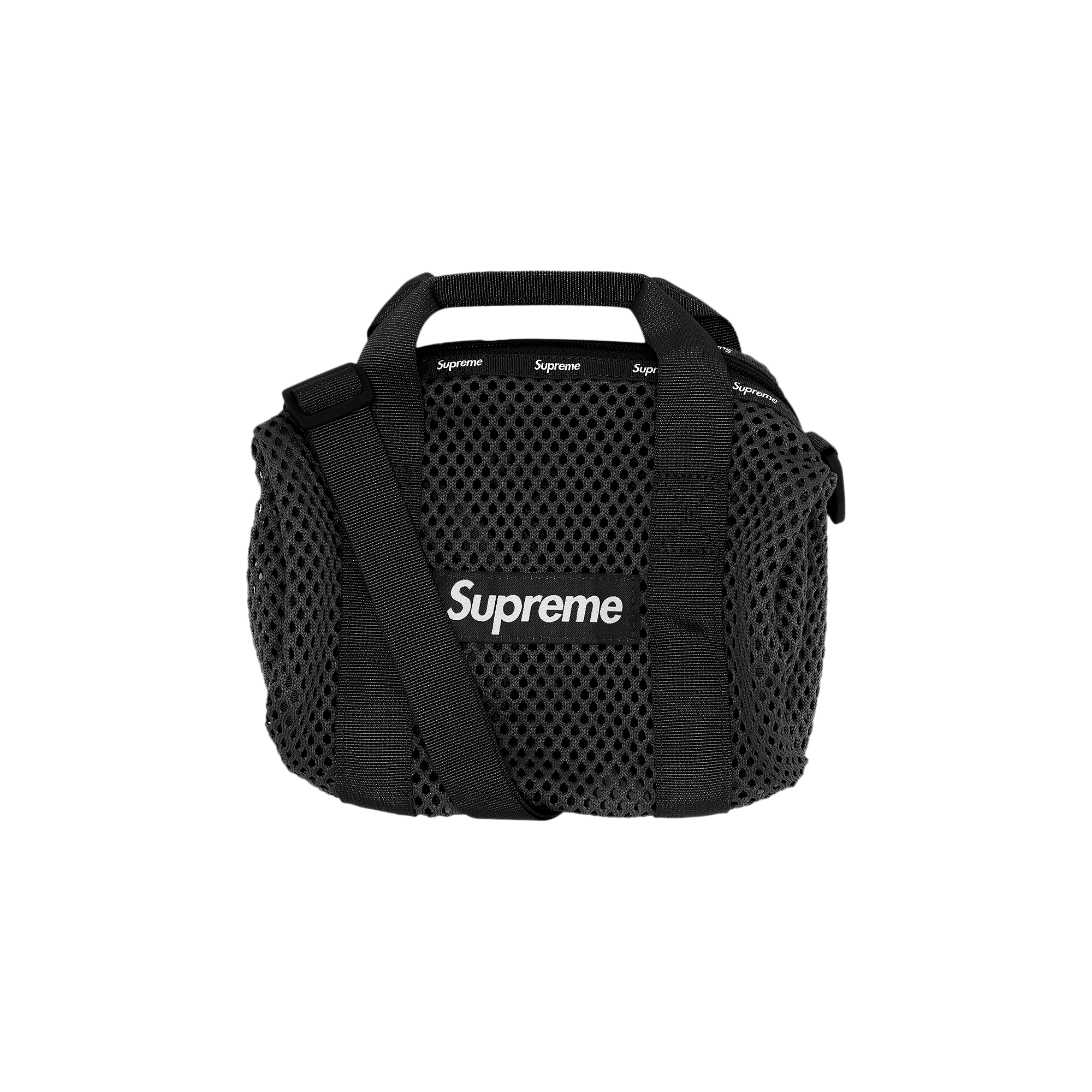 Supreme Mesh Mini Duffle Bag 'Black'