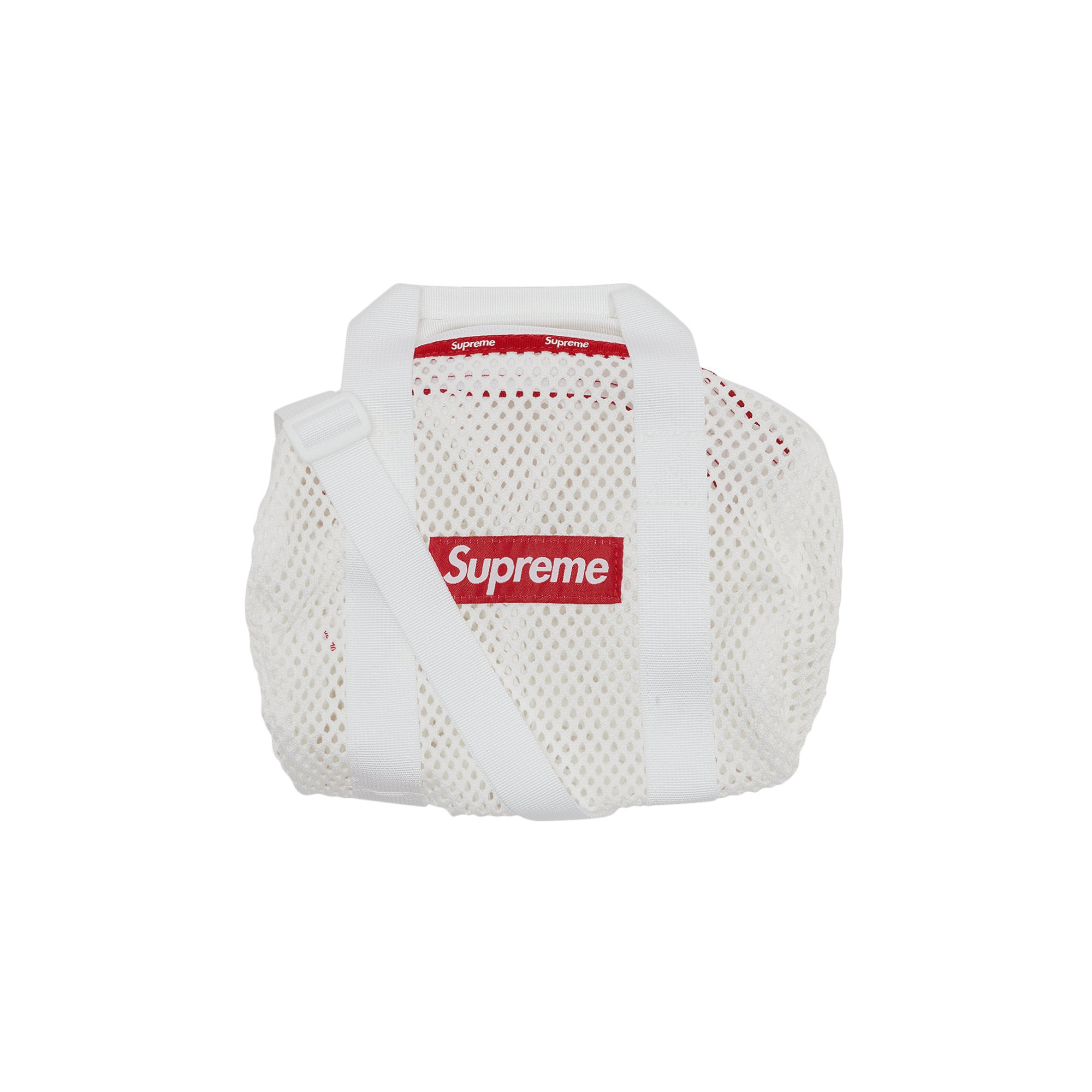 Supreme Mesh Mini Duffle Bag 'White'