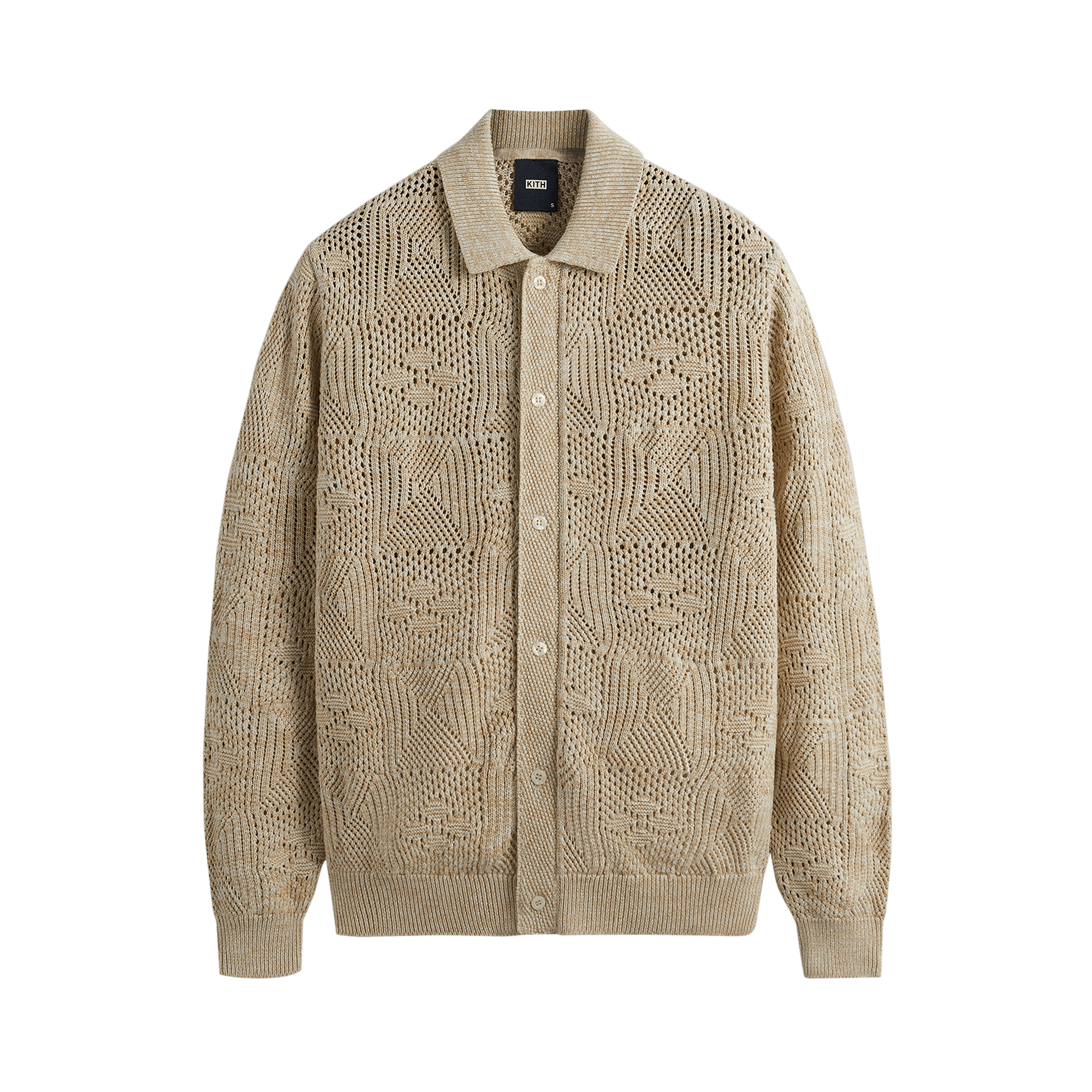 Kith Tilden Crochet Buttondown 'Birch'