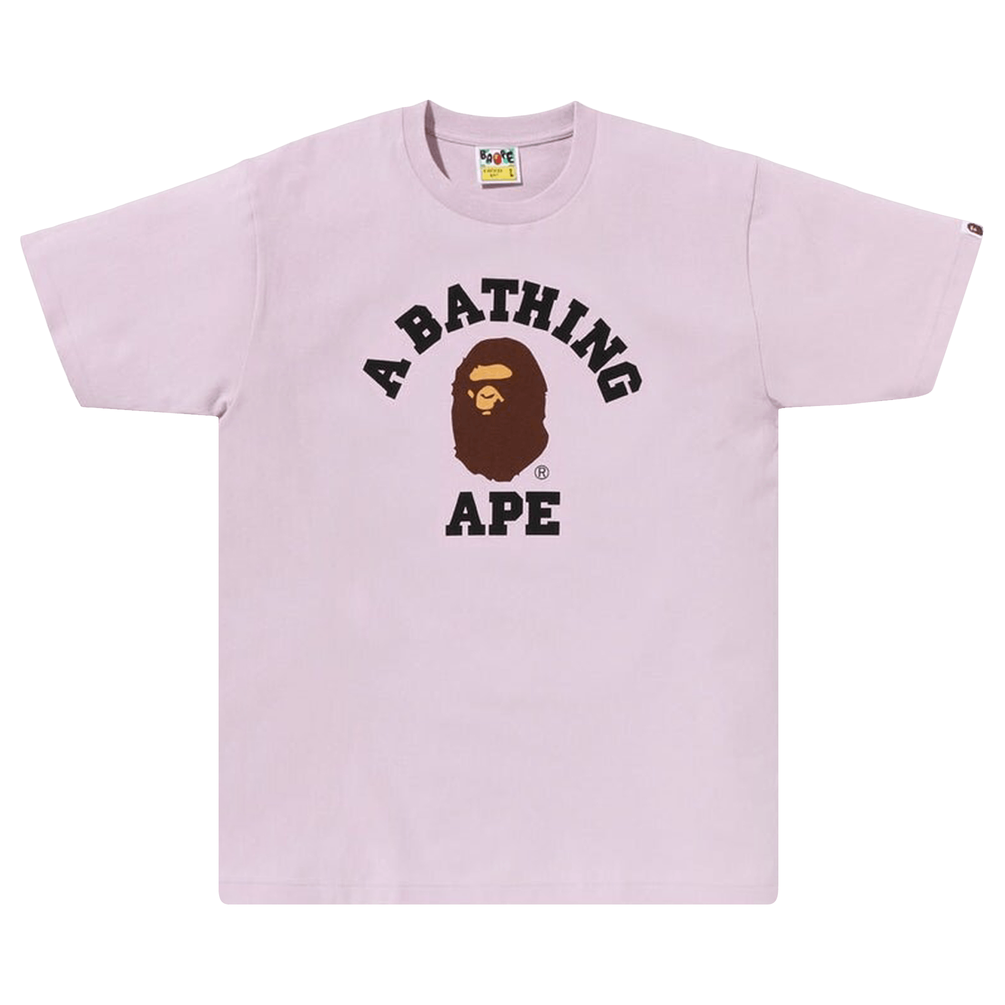 BAPE Pigment College Tee 'Purple'