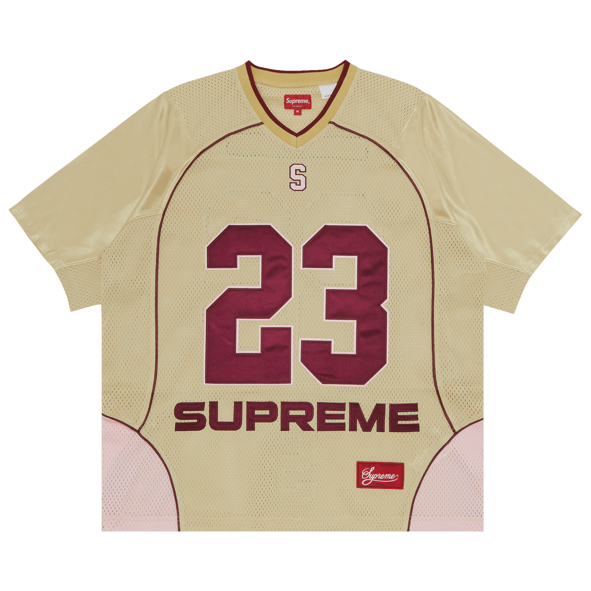 Supreme Perfect Season Football Jersey 'Gold'