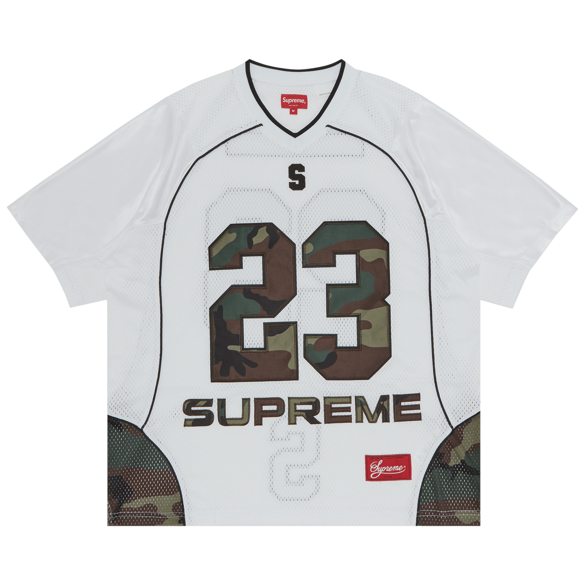 Supreme Perfect Season Football Jersey 'White'