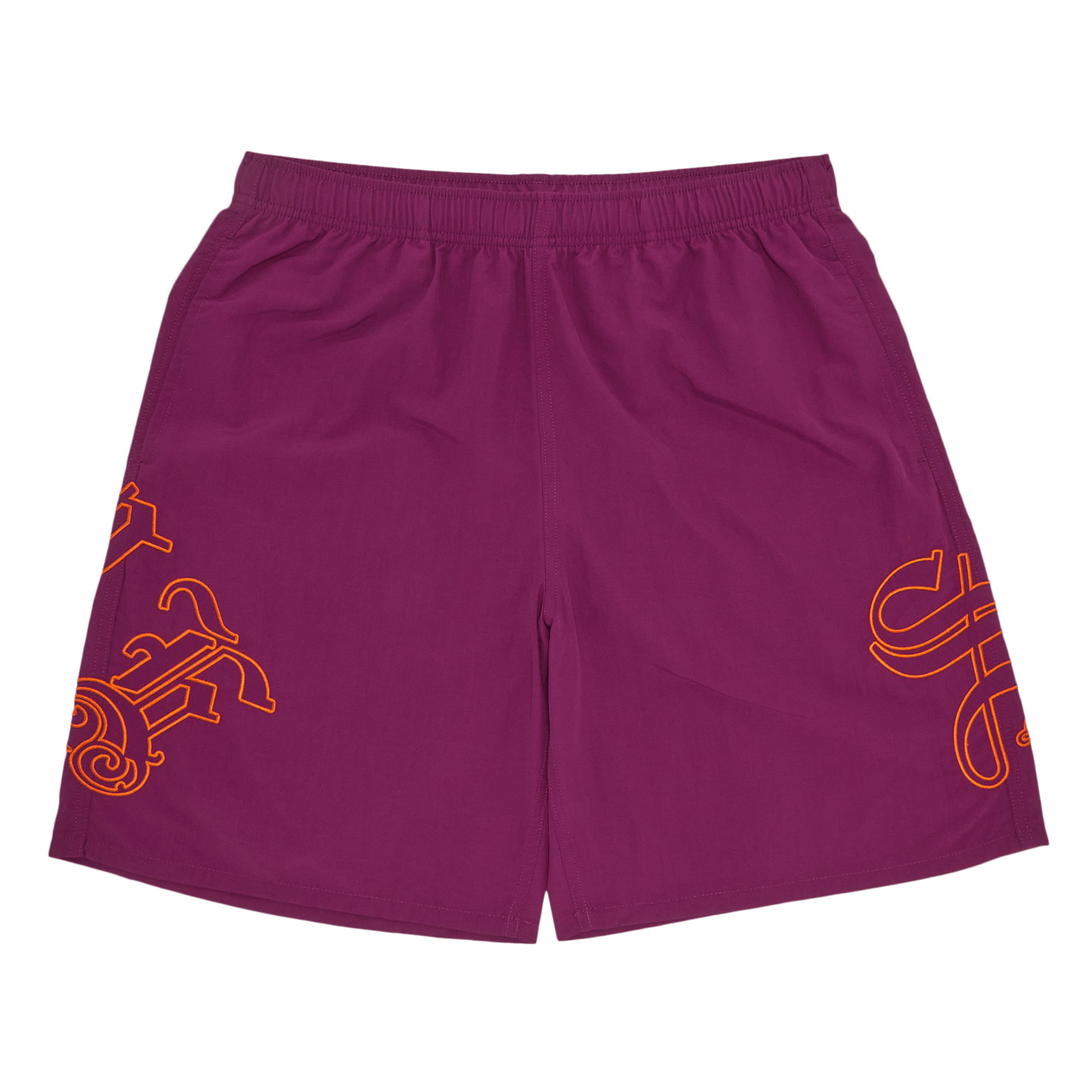 Supreme Old English Nylon Short 'Plum'