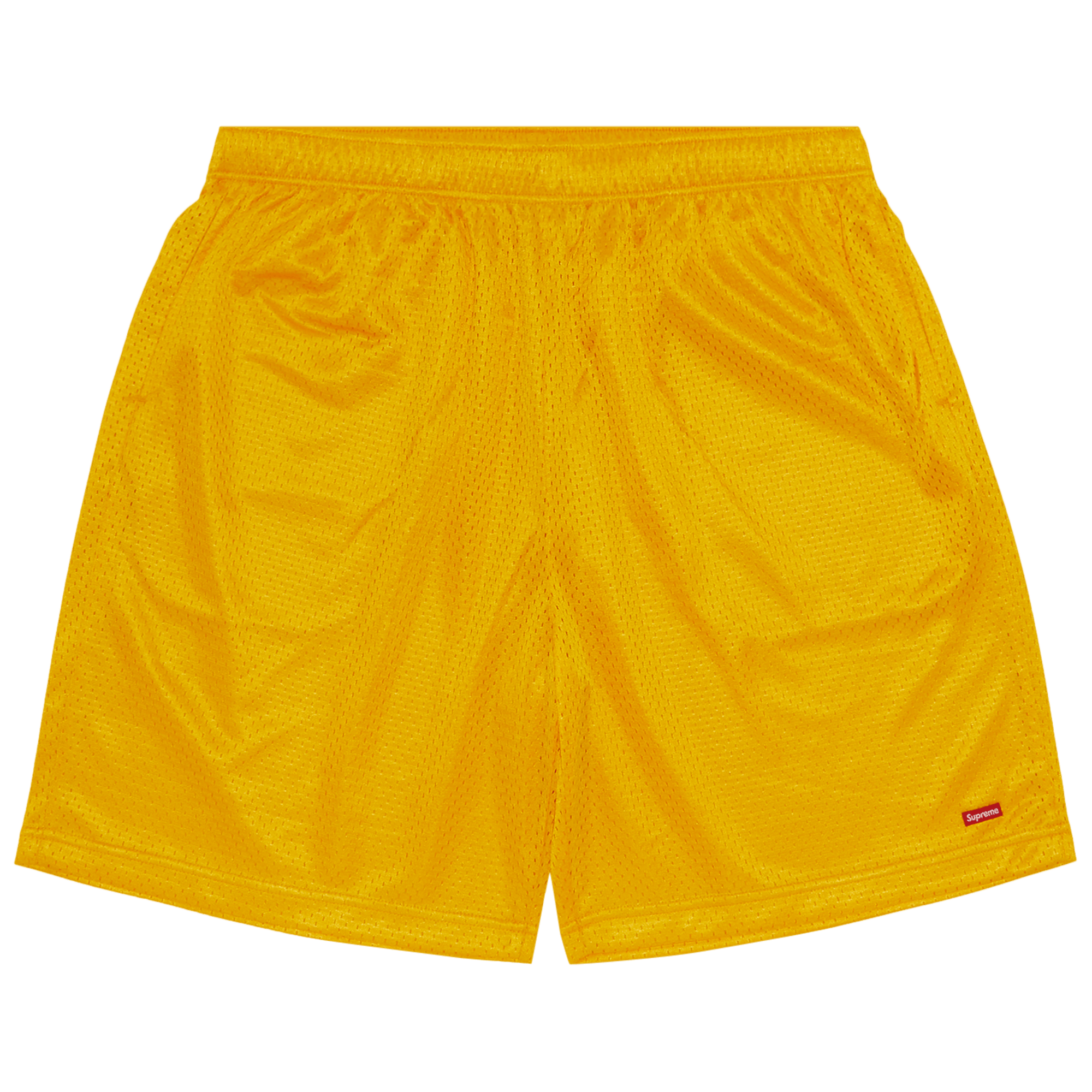 Supreme Small Box Baggy Mesh Short 'Gold'