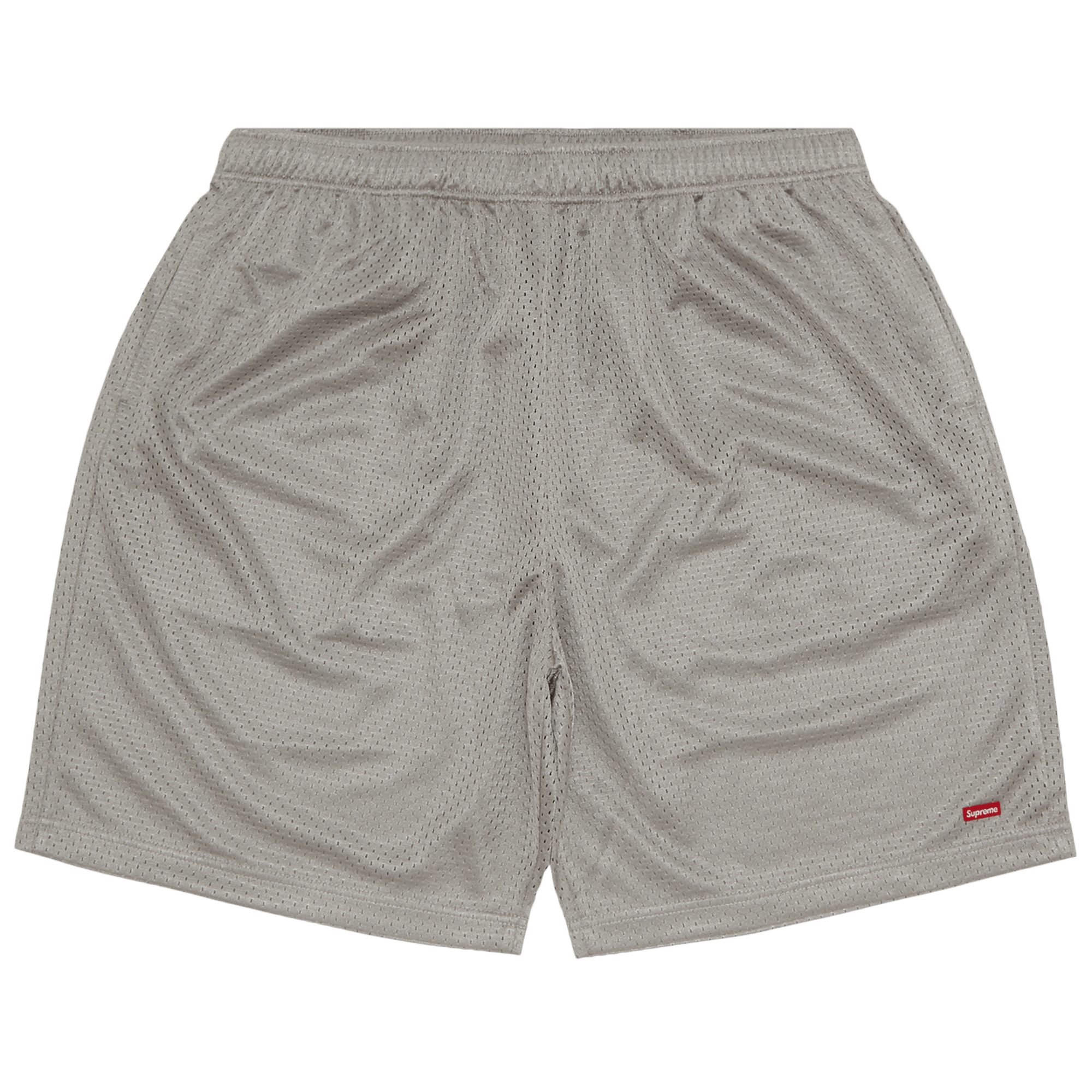 Supreme Small Box Baggy Mesh Short 'Grey'