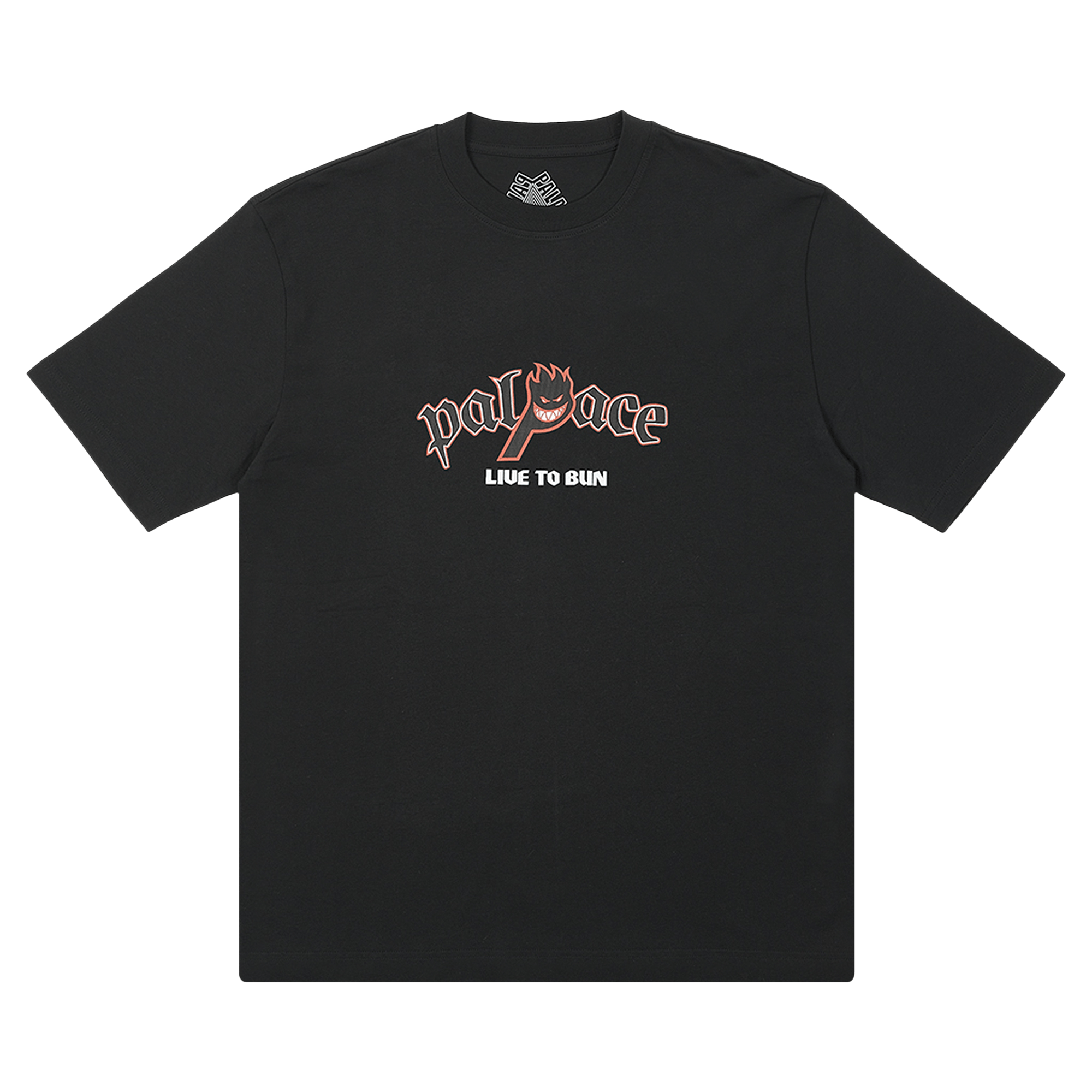 Palace x Spitfire P-Head T-Shirt 'Black'