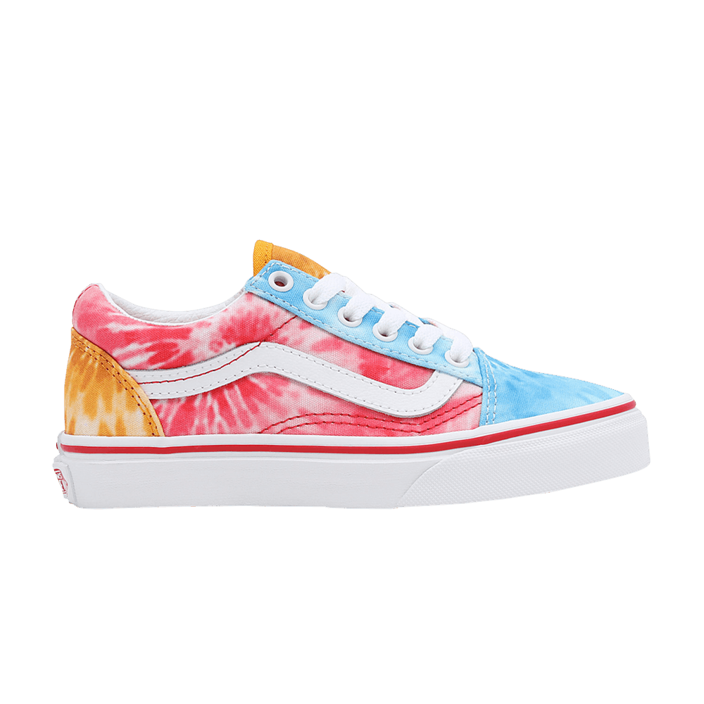 Vans Old Skool Kids 'Tie Dye Block'