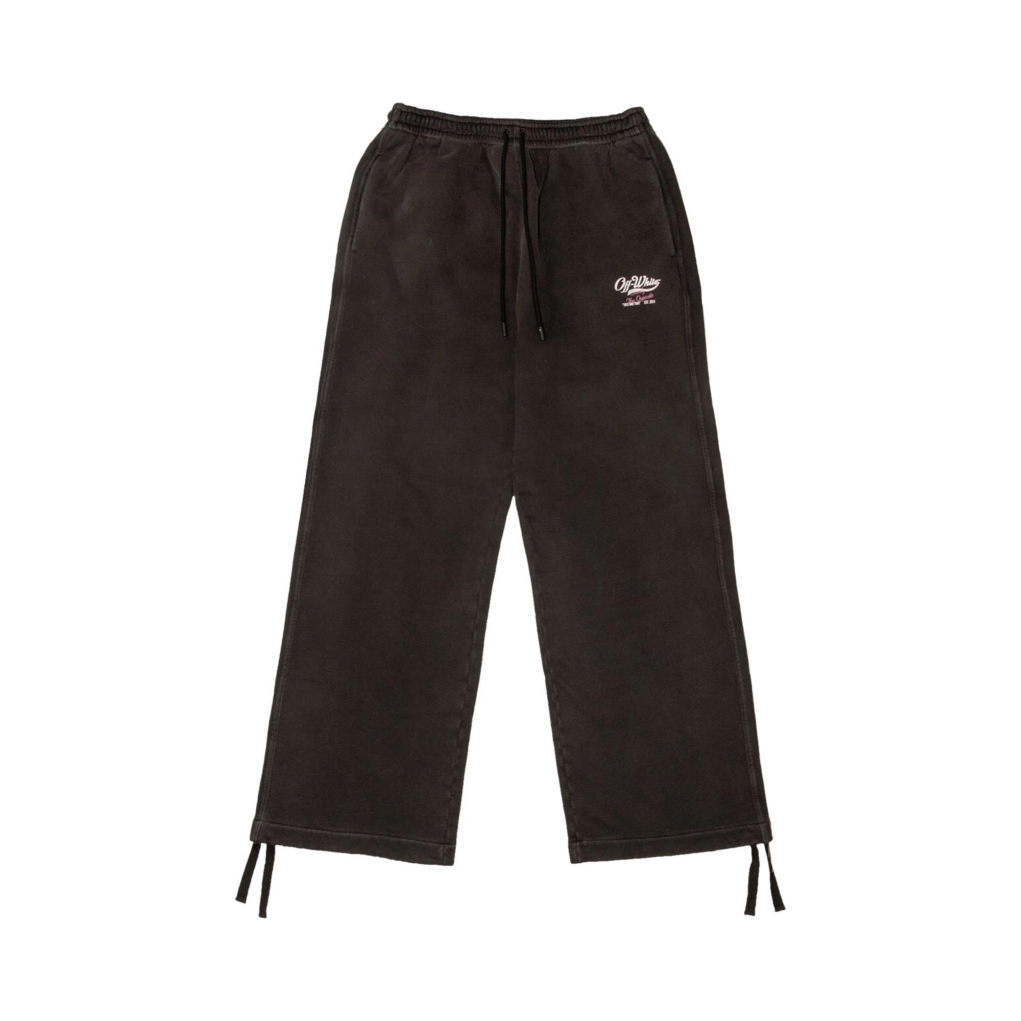 Off-White Wave Off Skate Sweatpant 'Black/White'