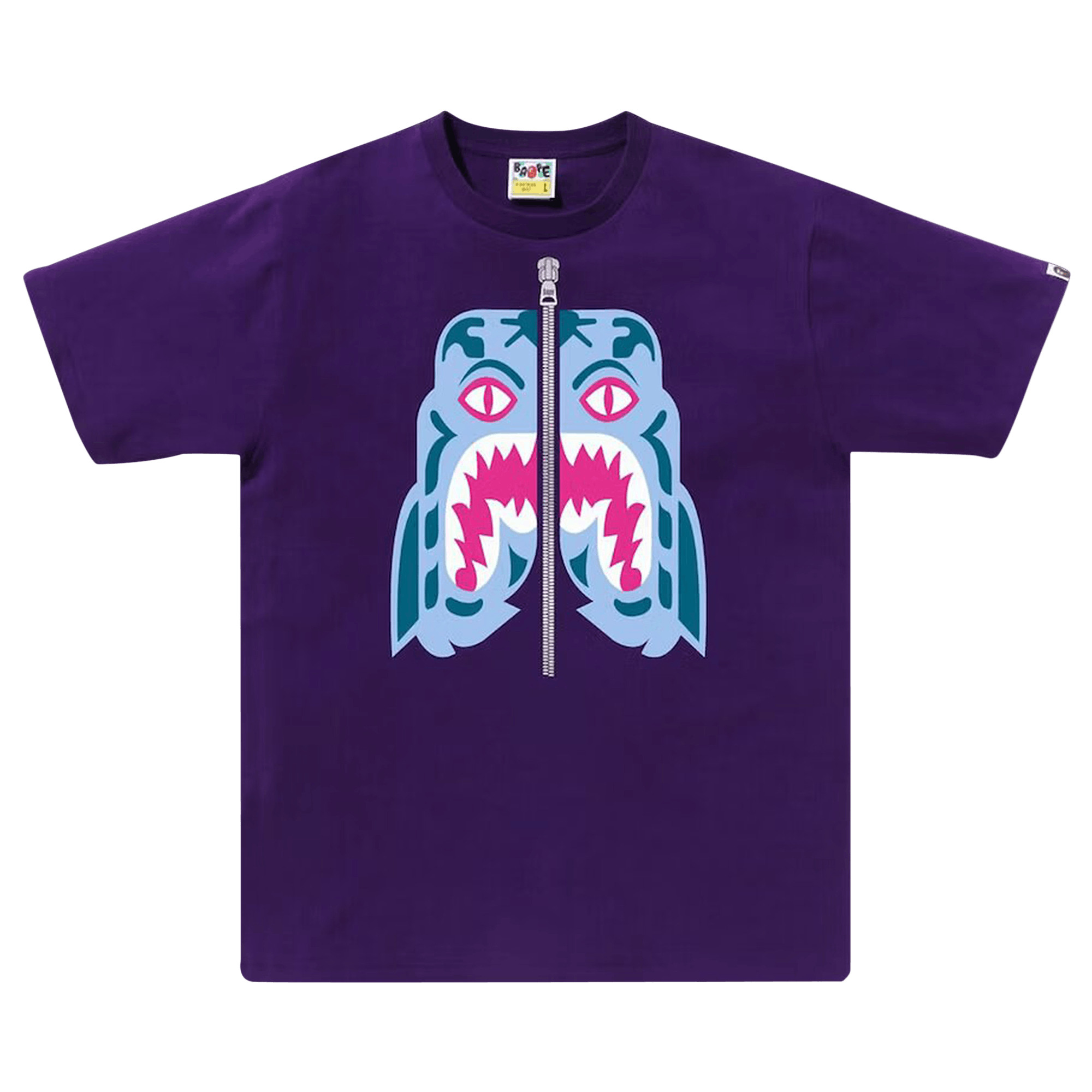 BAPE Colors Tiger Tee 'Purple'