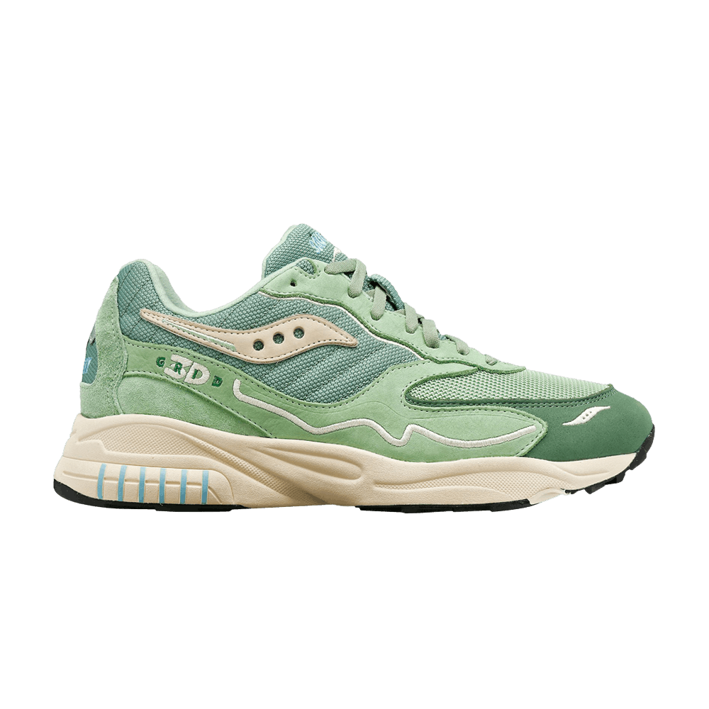 Saucony 3D Grid Hurricane Premium 'Green Cream'
