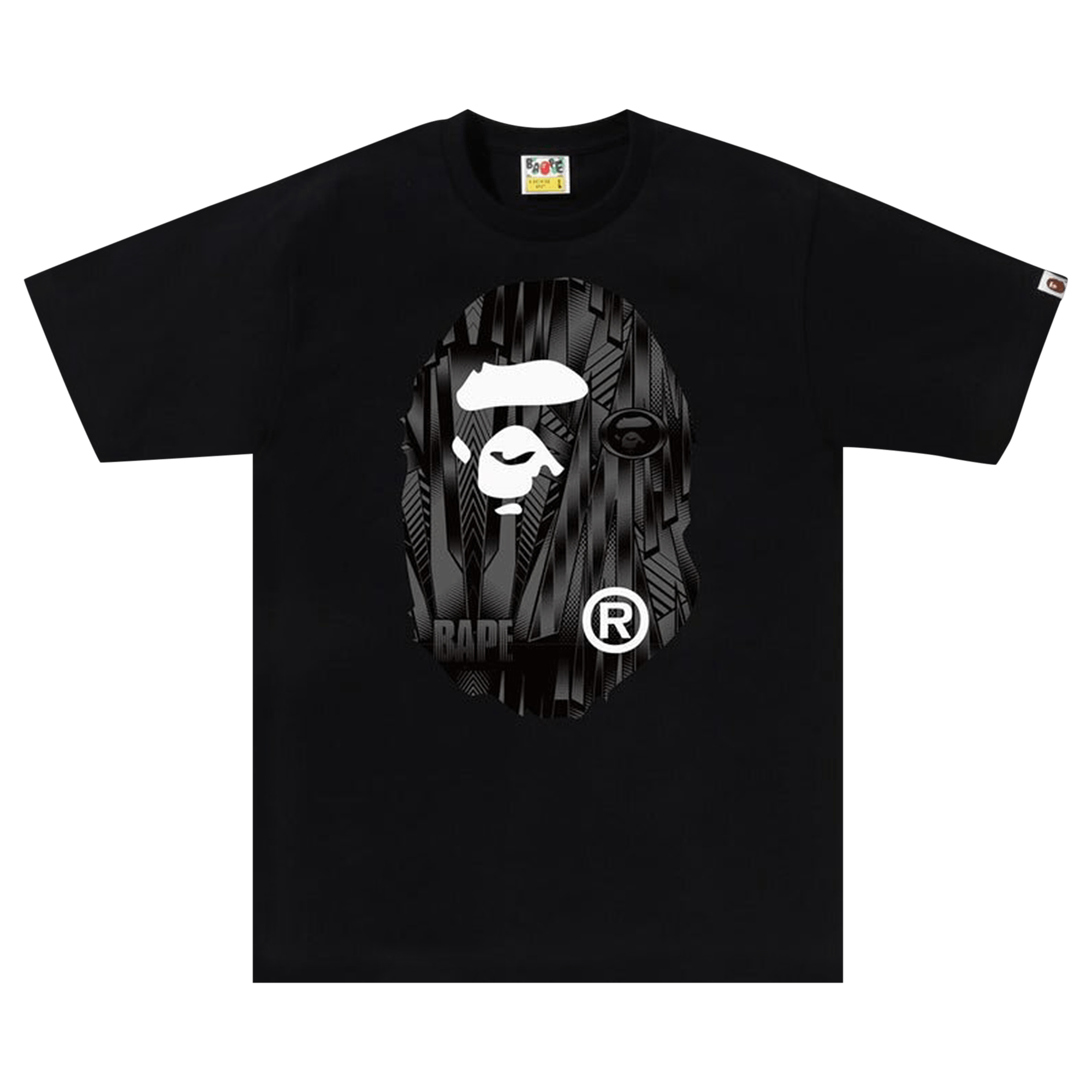 BAPE Speed Racer Big Ape Head Tee 'Black'