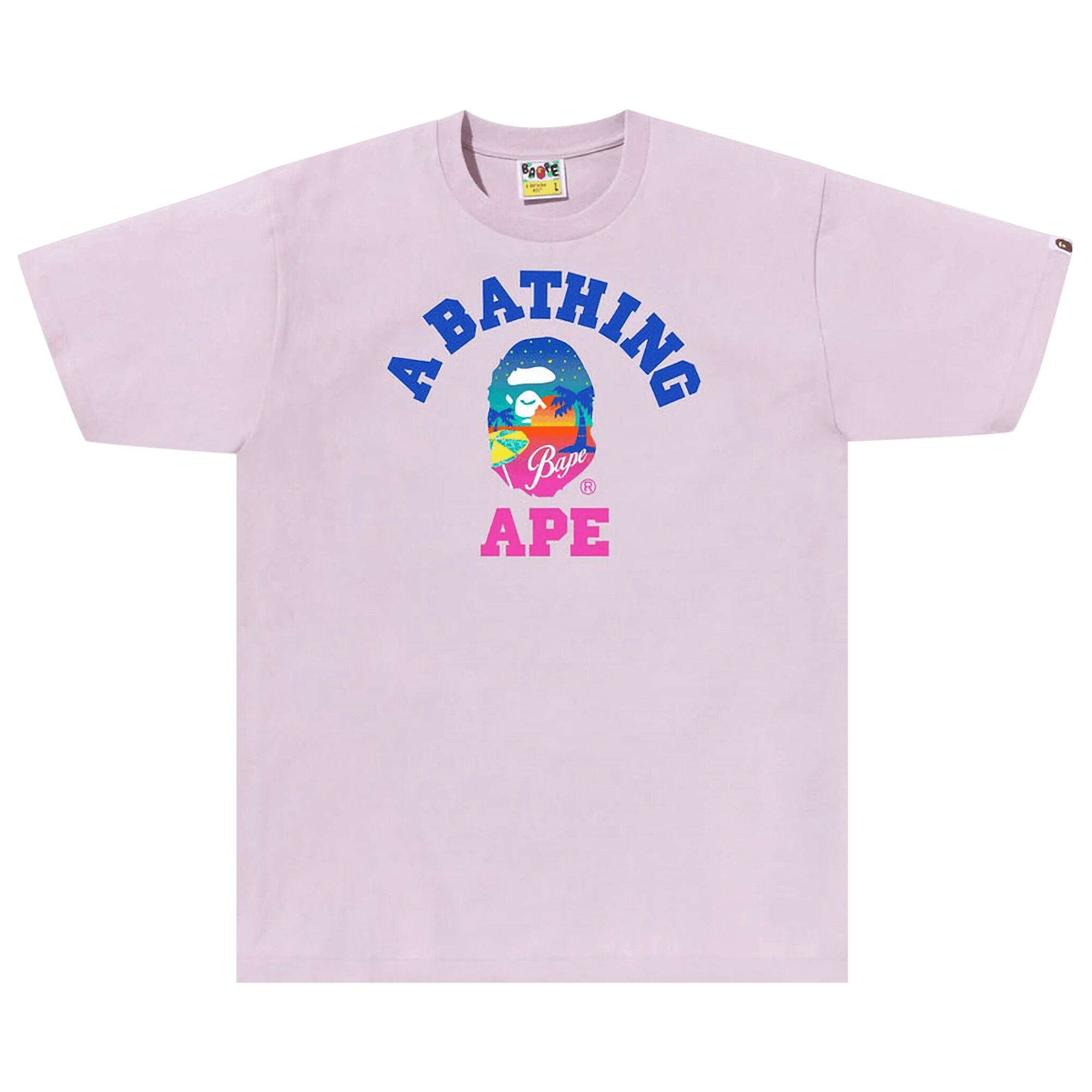 BAPE Sunset Beach Tee 'Purple'