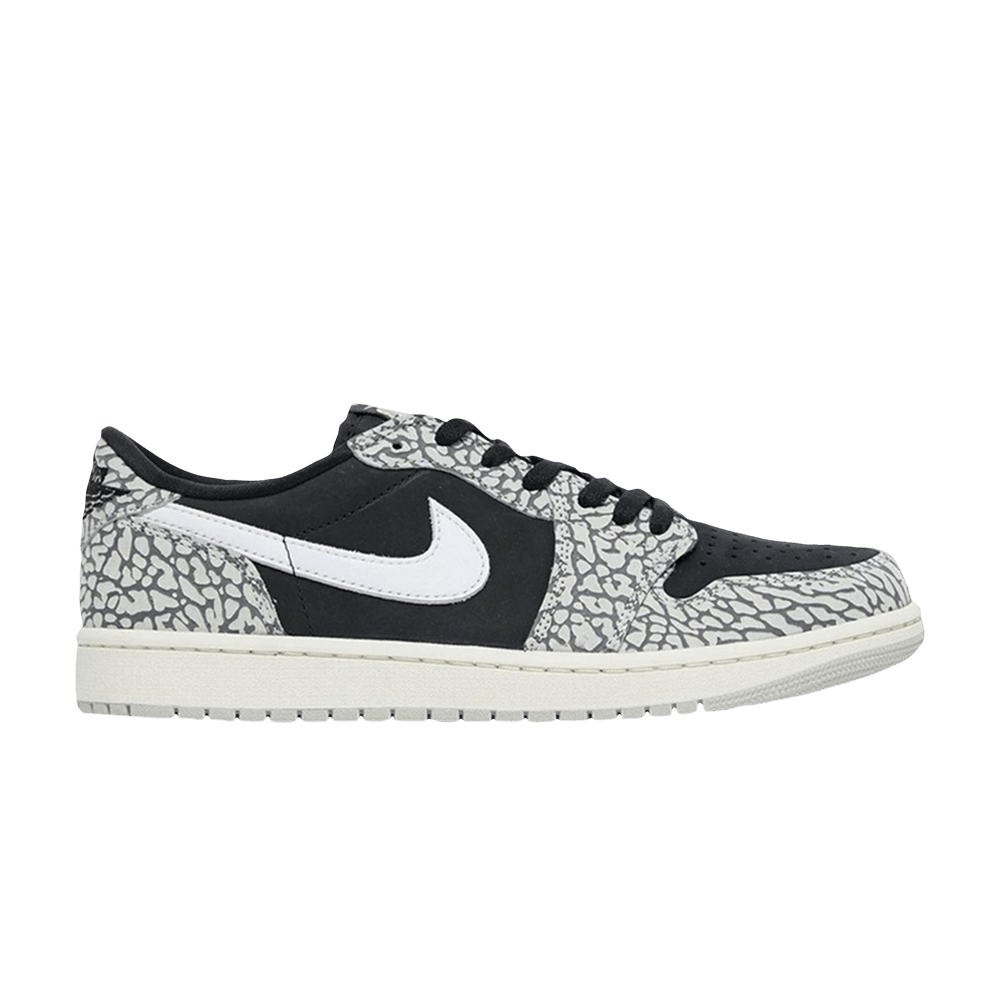 Nike Air Jordan - Wmns Air Jordan 1 Retro Low OG 'Black Cement' - CZ0775-001