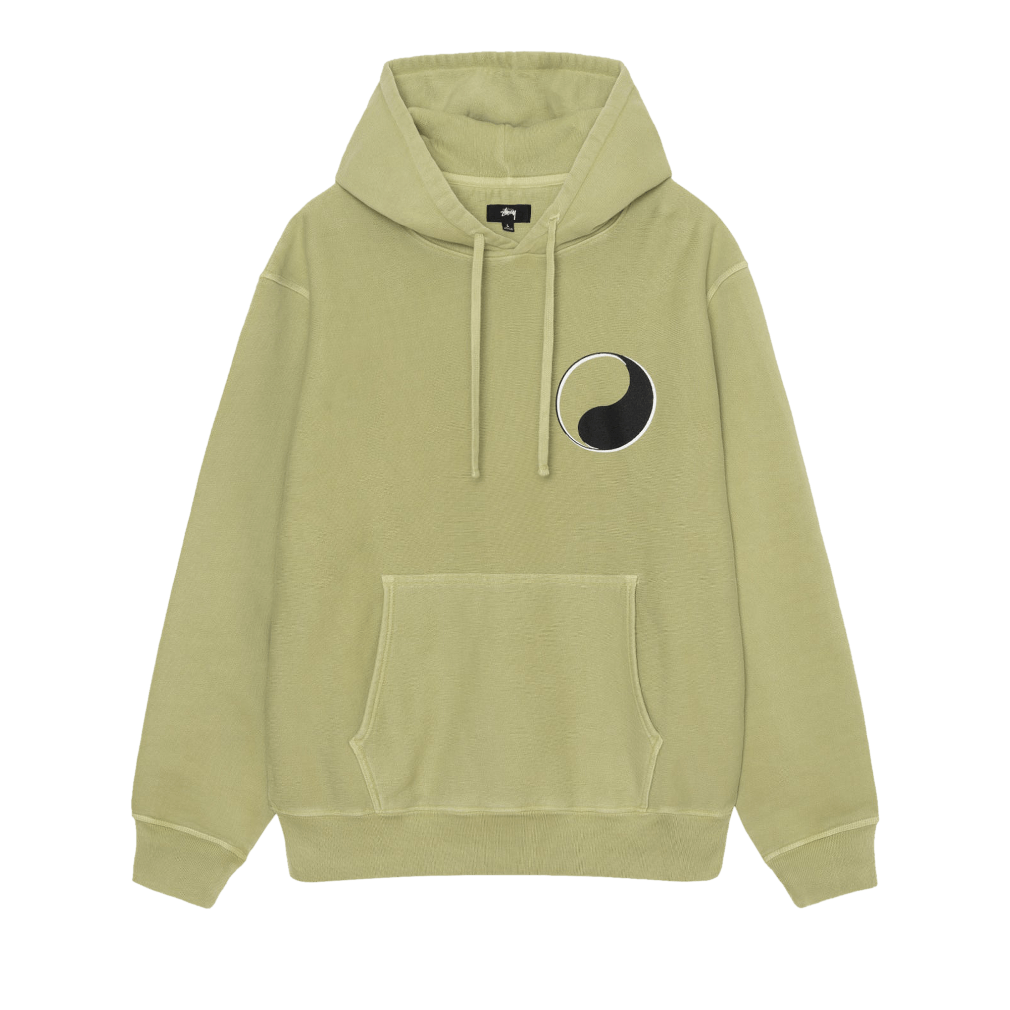 Stussy x Our Legacy Drop Shadow Pigment Dyed Hoodie 'Tarragon'
