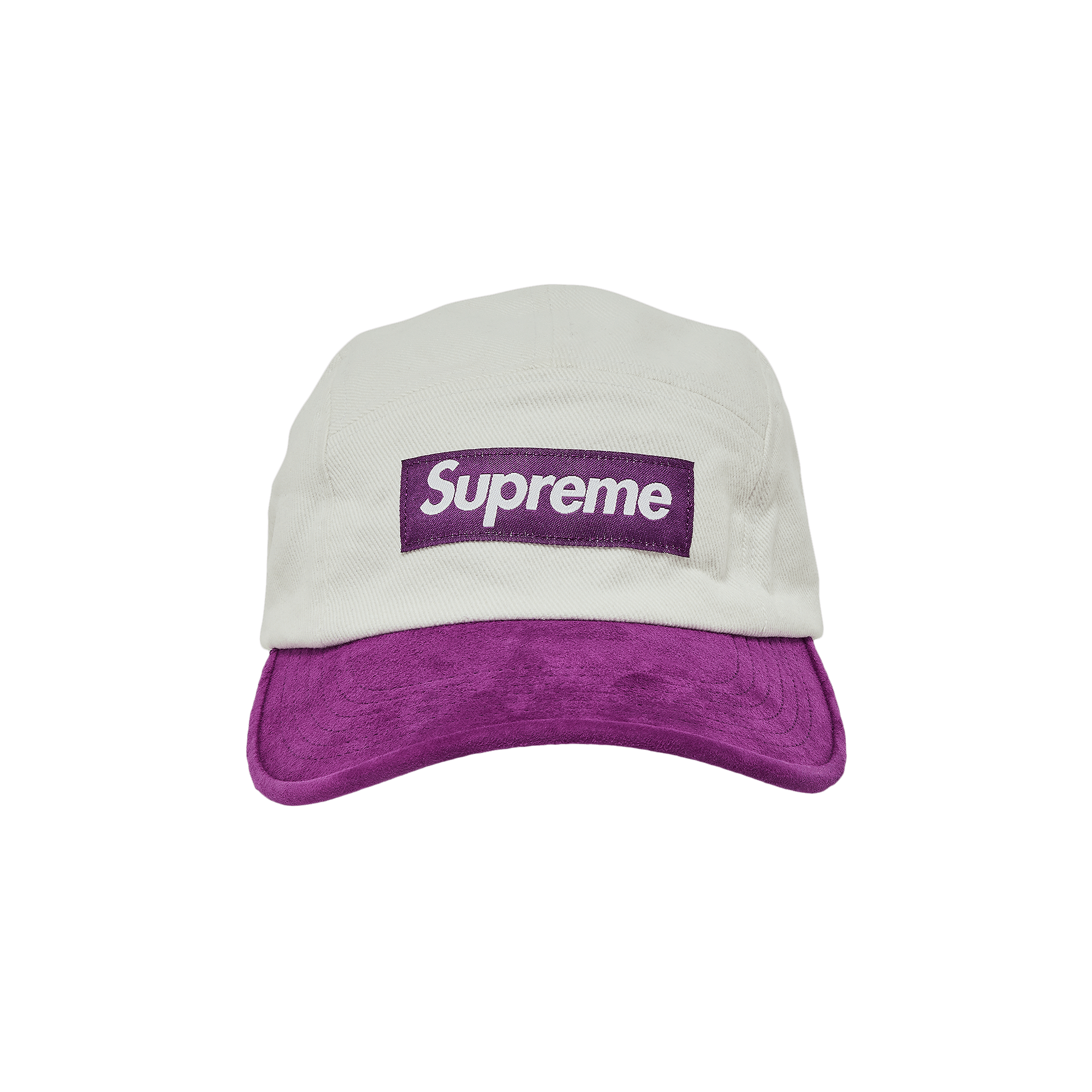 Supreme Suede Visor Camp Cap 'Natural'