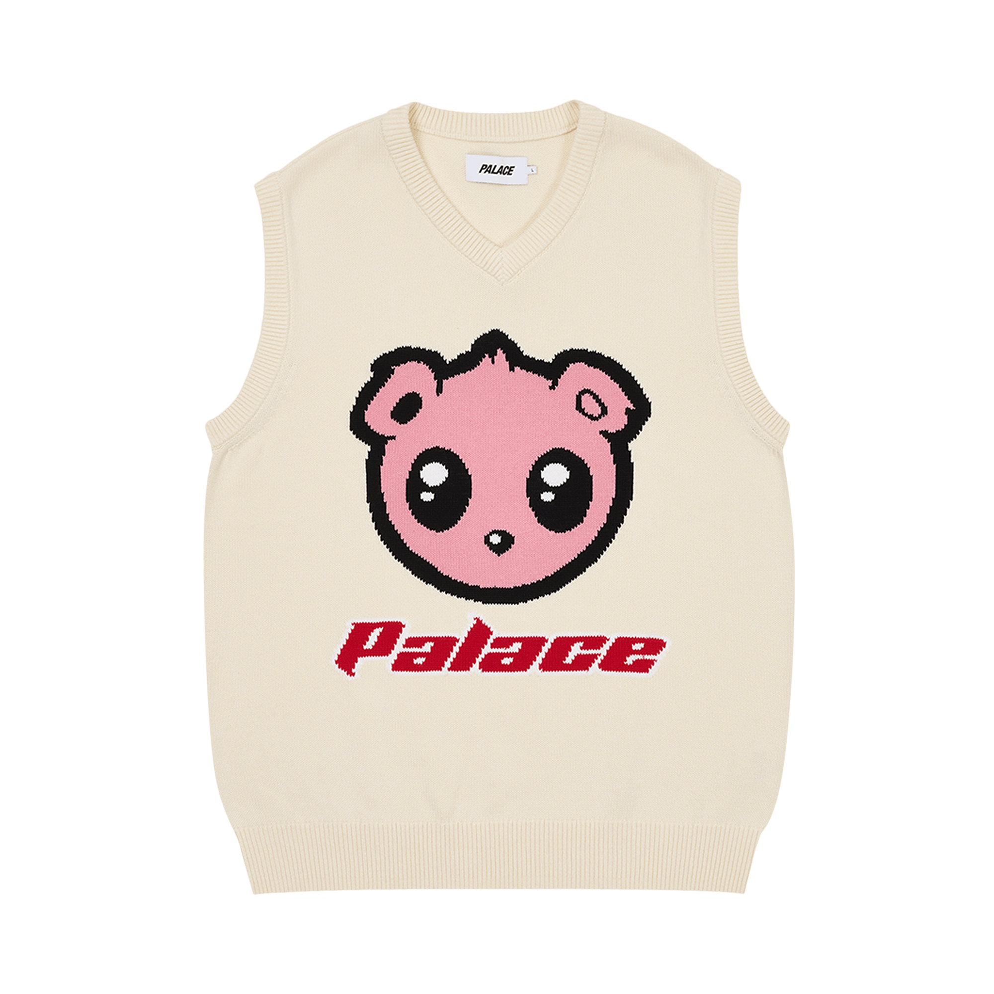 Palace Kawaii Vest Knit 'Soft White'