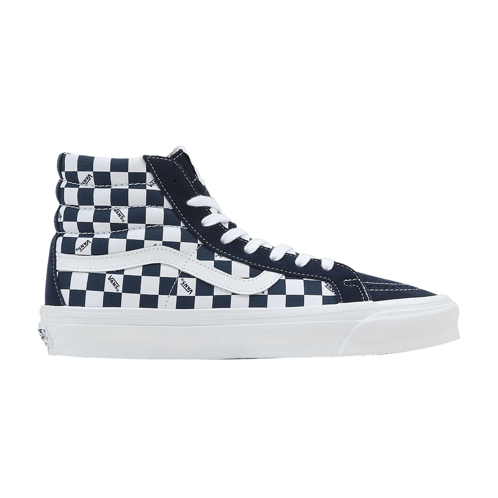 Vans OG Sk8-Hi LX 'Checkerboard - Dress Blues'