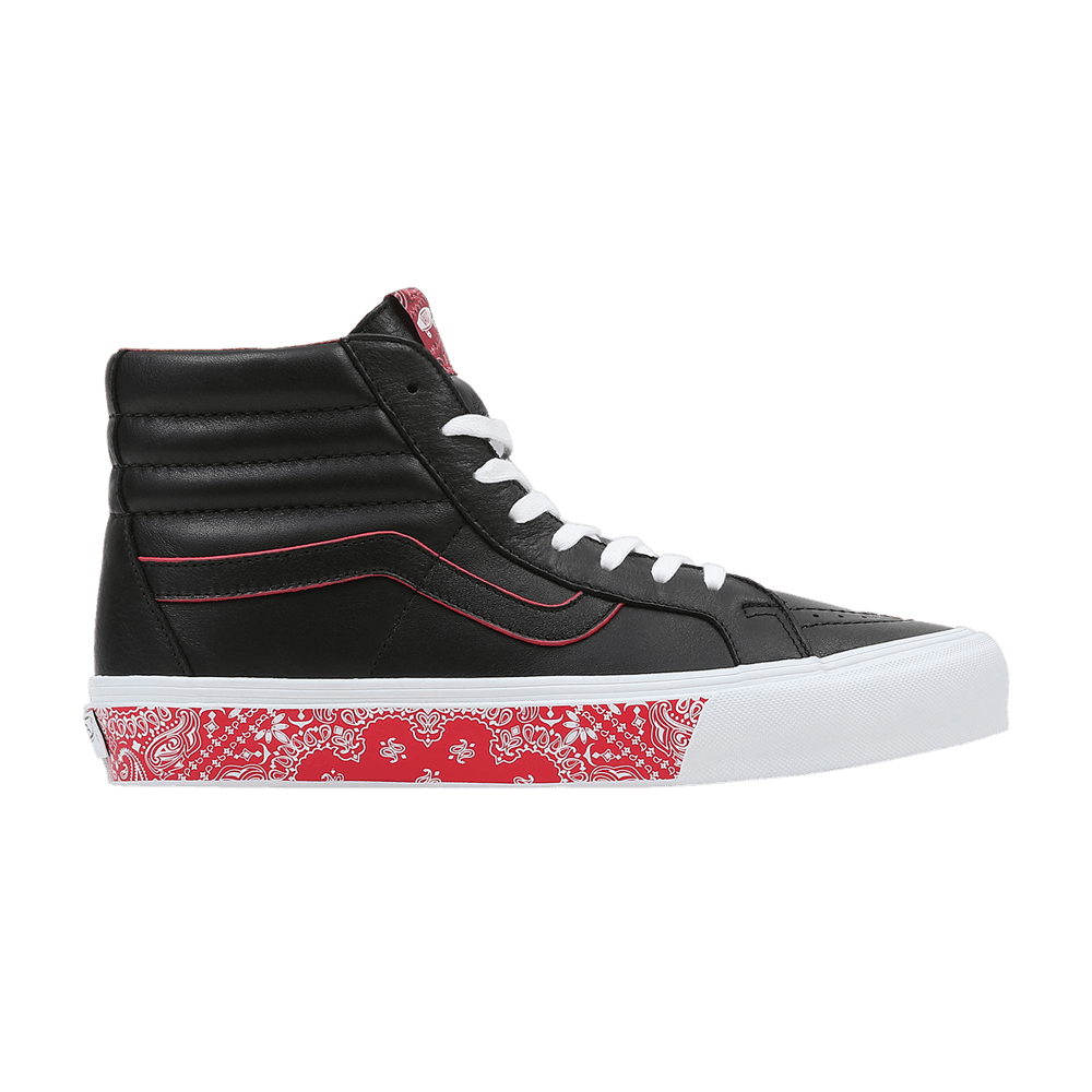 Vans Sk8-Hi Reissue LX 'Bandana - Black Racing Red'