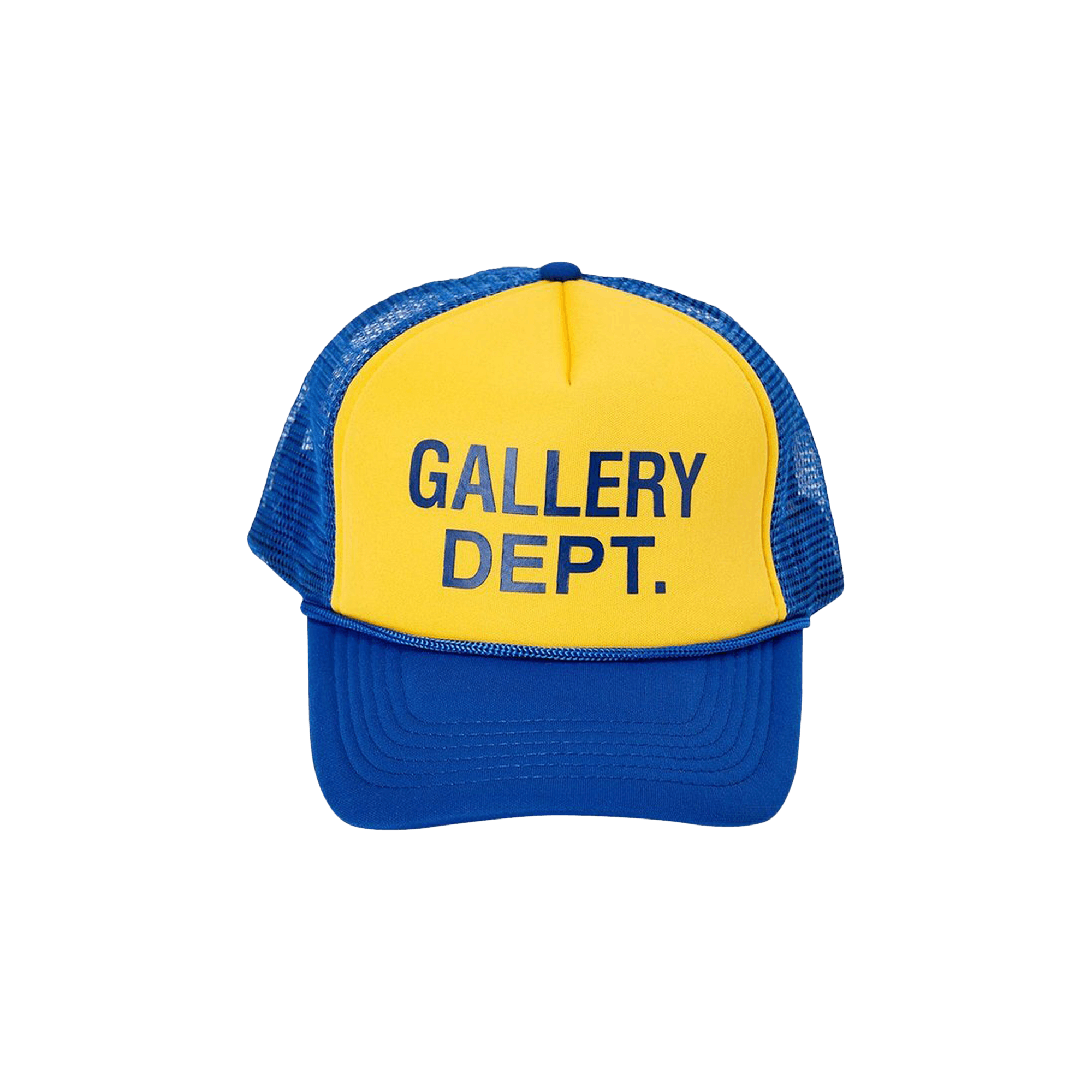Gallery Dept. GD Logo Trucker 'Yellow/Navy'