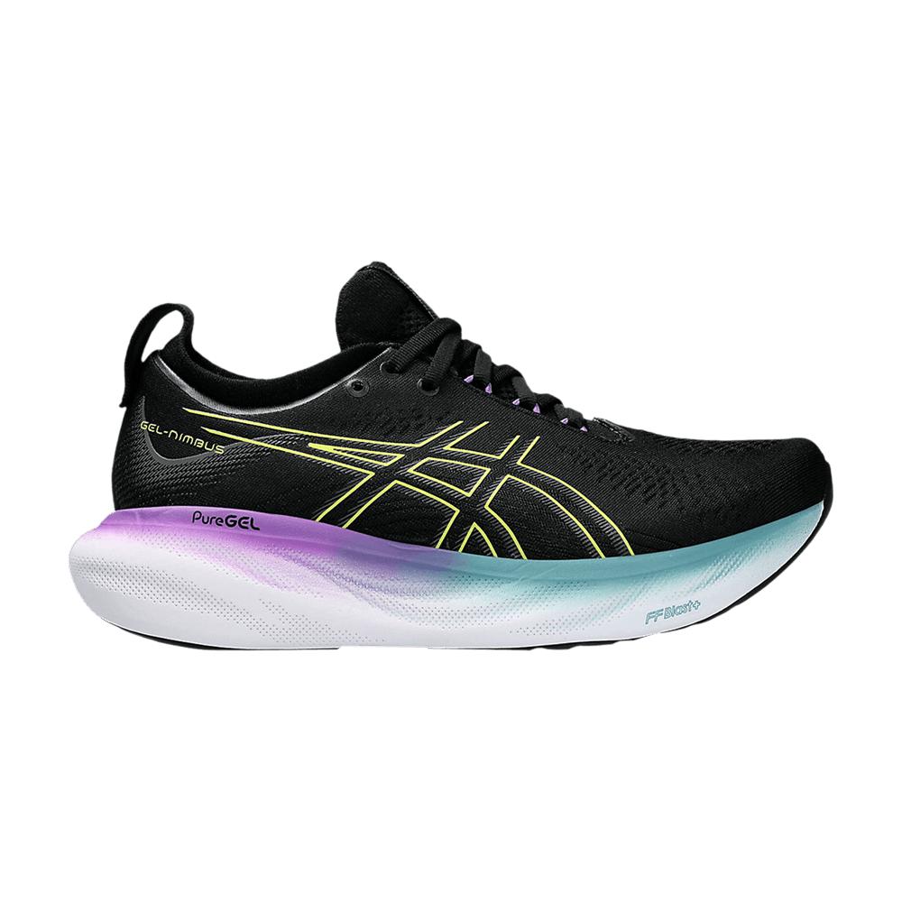 ASICS Wmns Gel Nimbus 25 'Black Glow Yellow'