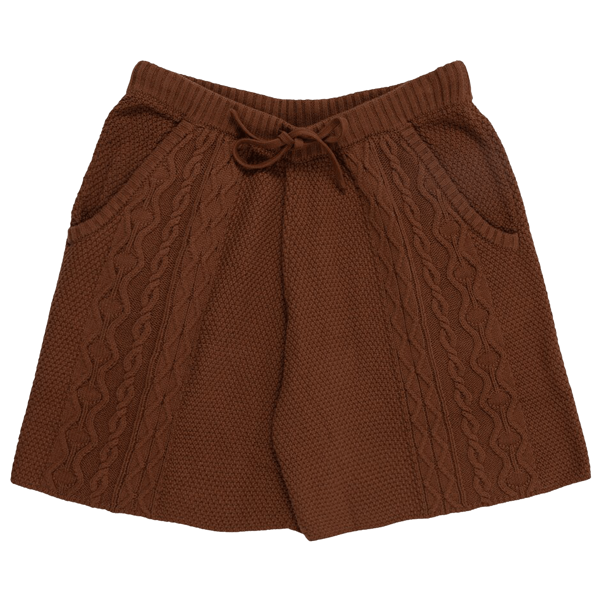 Pleasures Charlie Knit Shorts 'Brown'
